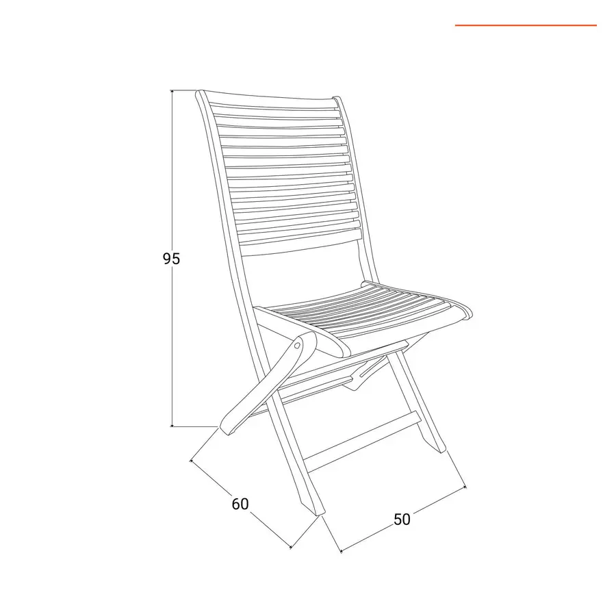 Set pranzo tavolo 90x90 cm e 4 sedie pieghevoli con braccioli in legno di  acacia e