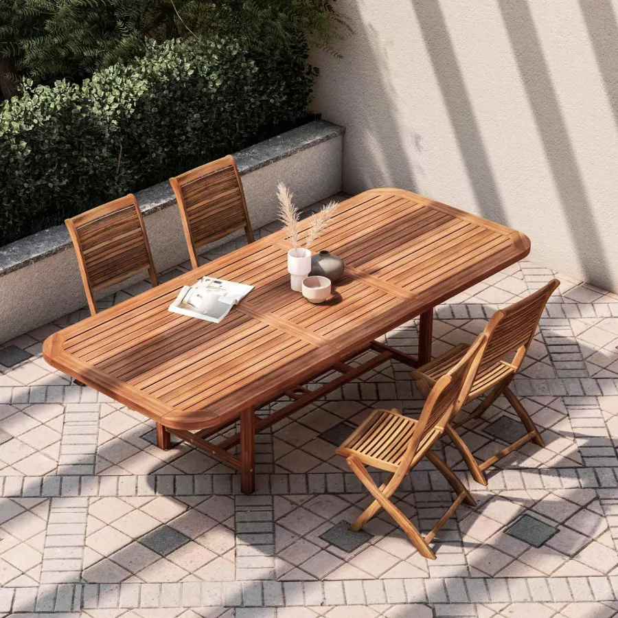 Tavolo Da Pranzo Moderno Allungabile In Legno Arthur | Milani Home