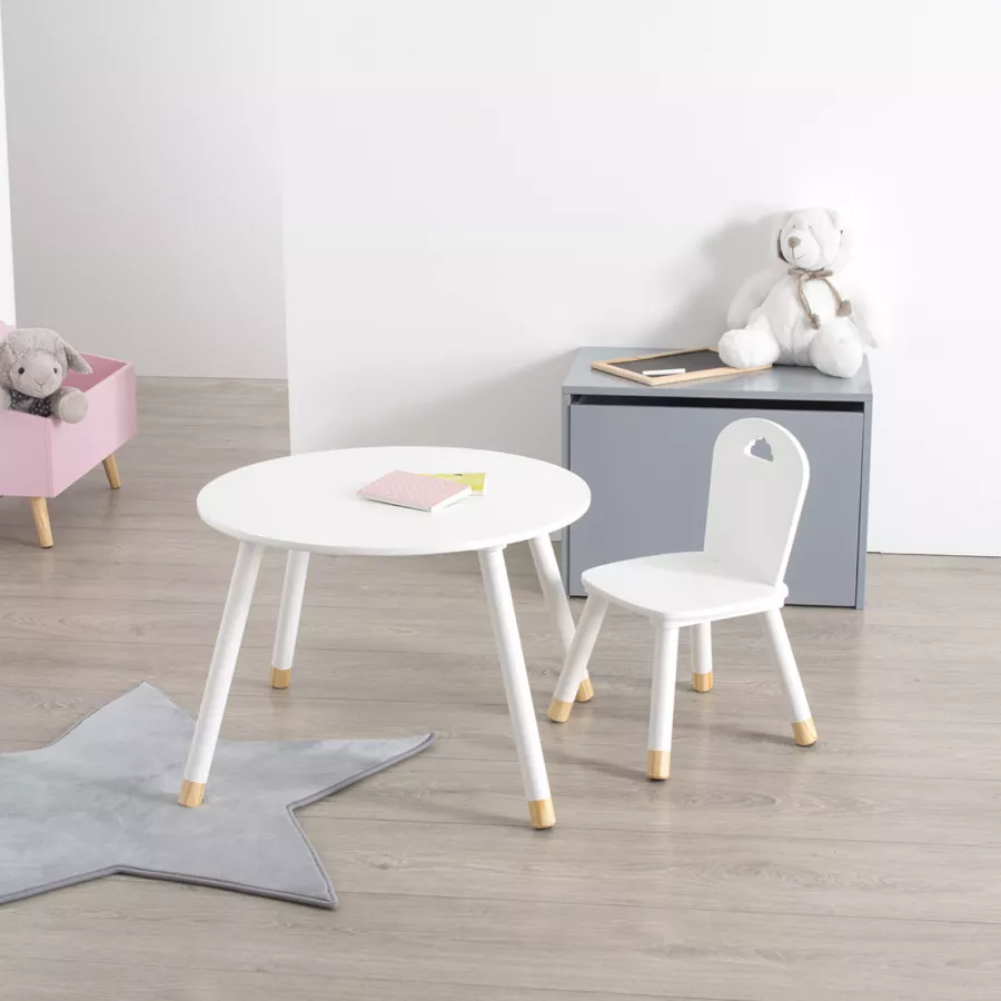 Sedia per bambini 32x50h cm in legno bianco - Sweety Chair