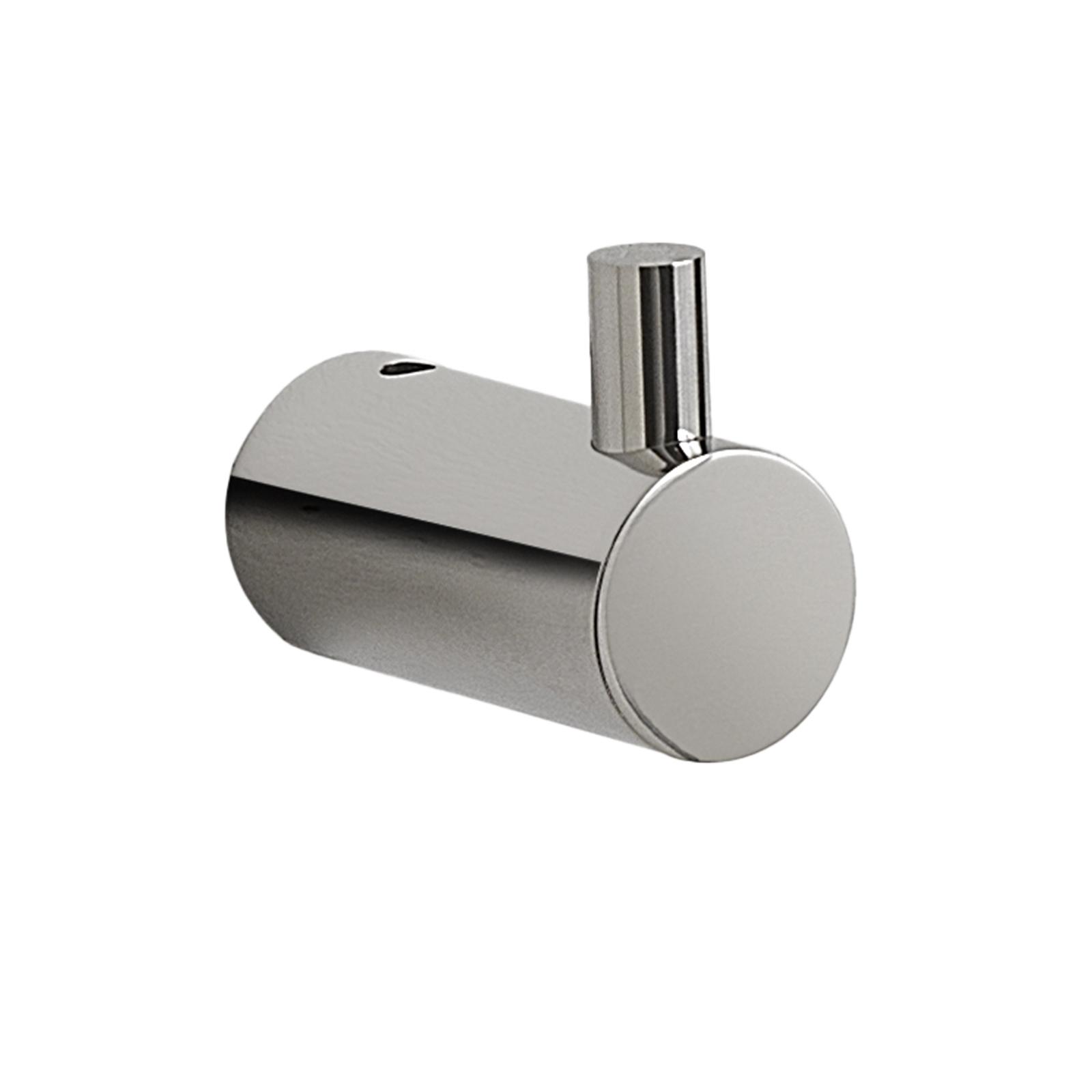 Dripex Appendiabiti a 3 ganci, in acciaio inox spazzolato, per
