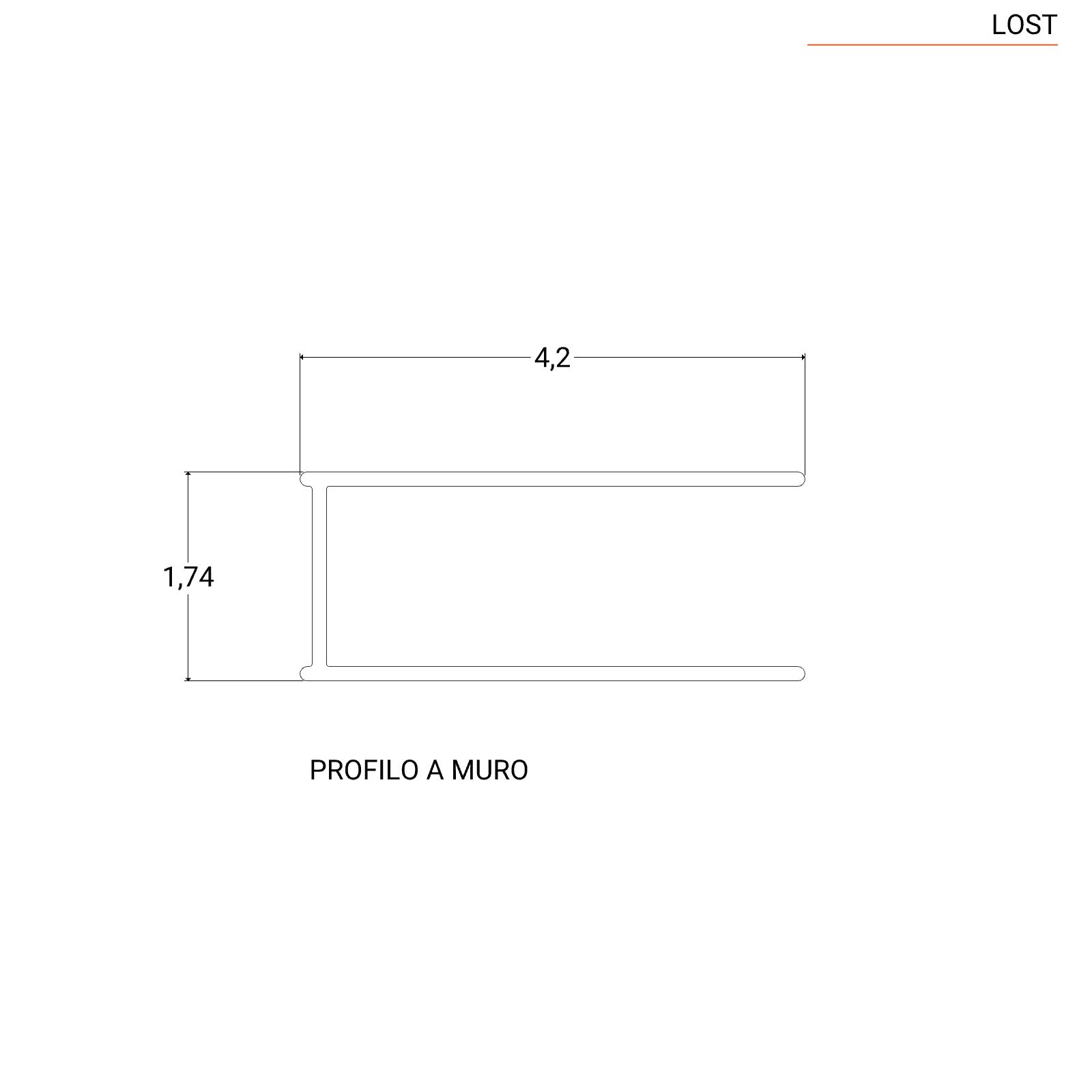 Box doccia nicchia 80 cm saloon con vetro anticalcare trasparente e profilo  cromo 195h - Lost