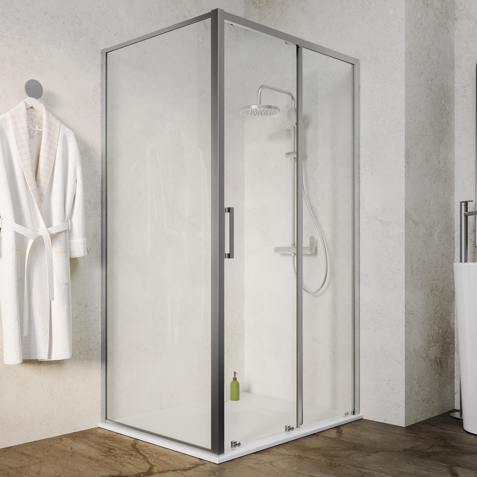 user_d202c896ページ Box doccia 90x110 cm scorrevole vetro trasparente anticalcare