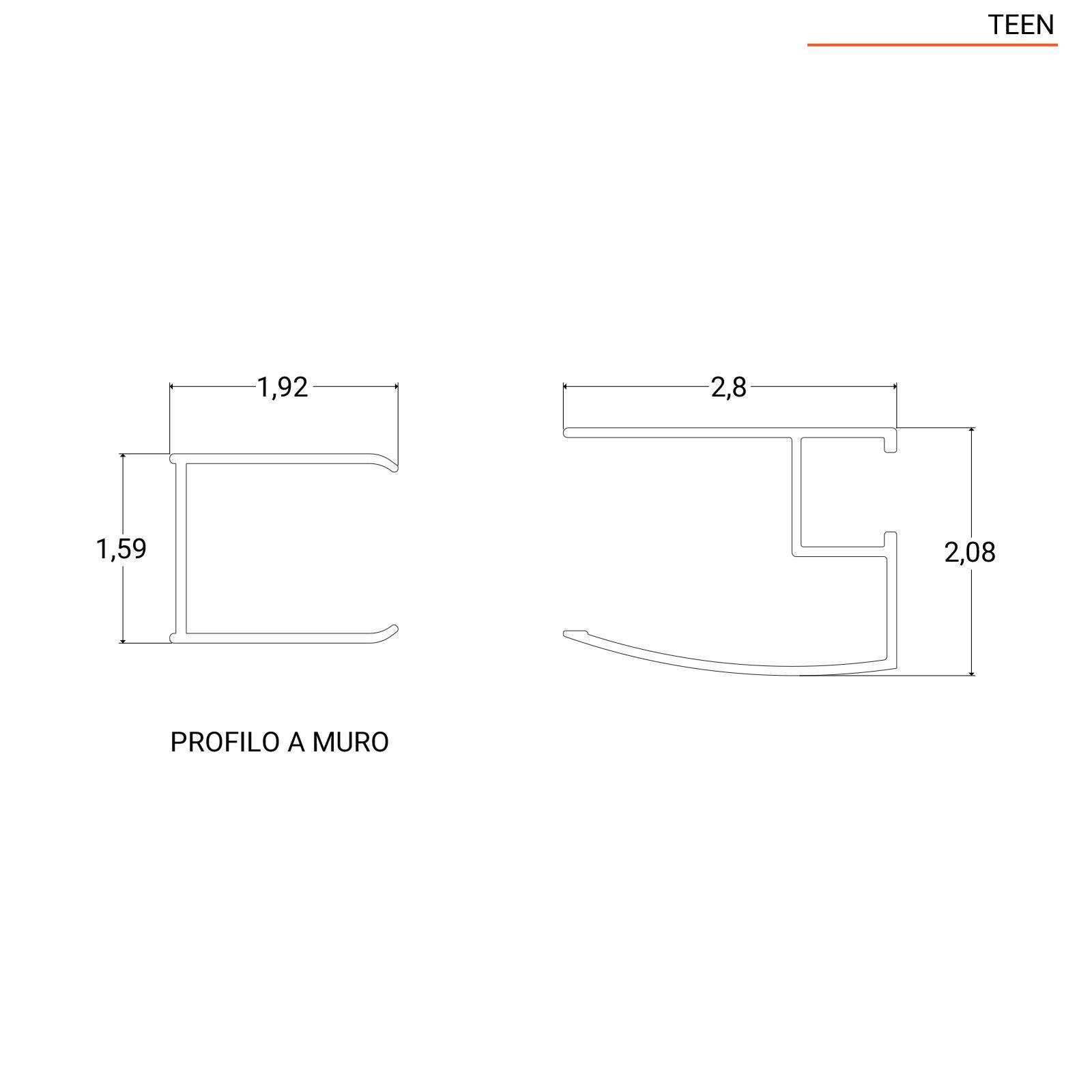 Box Doccia Erice Estensibile 70-80cm - Cristallo Temperato 4mm | Alluminio Bianco - Foto 5