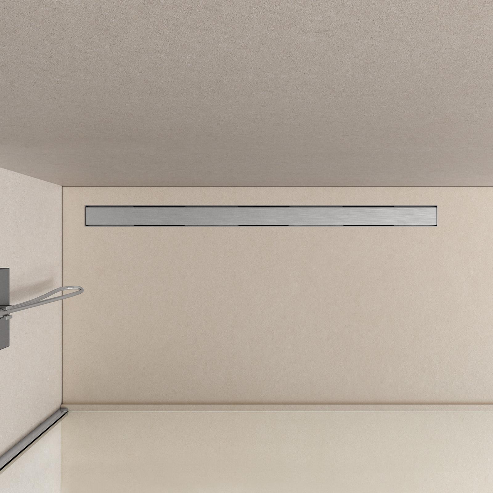 Scarico Lineare Per Doccia In Acciaio Inox 91,4 Cm – Rettangolare Con Filtro Capelli E Piedini Regolabili