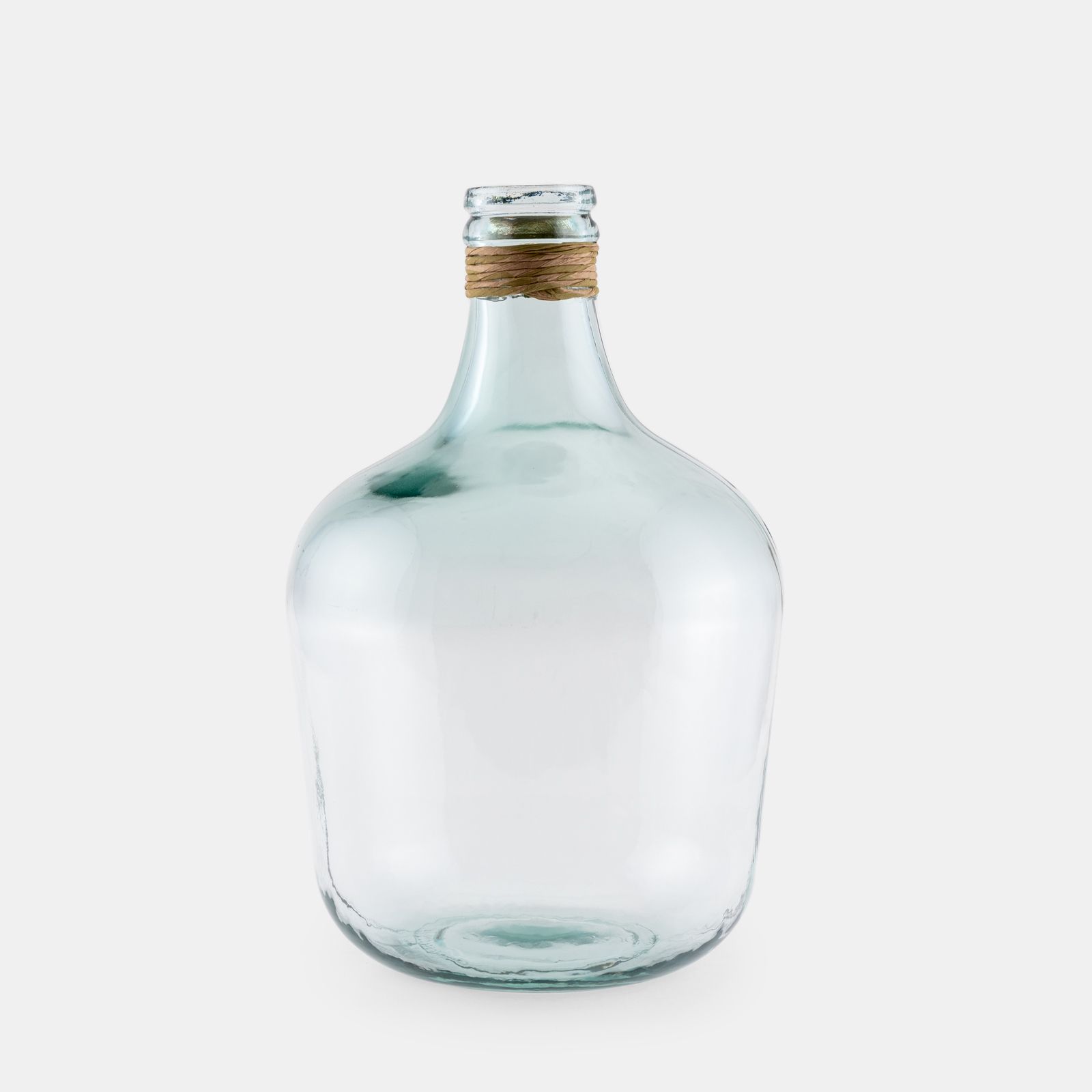 Caraffa h 42 cm in vetro riciclato trasparente - Carafe