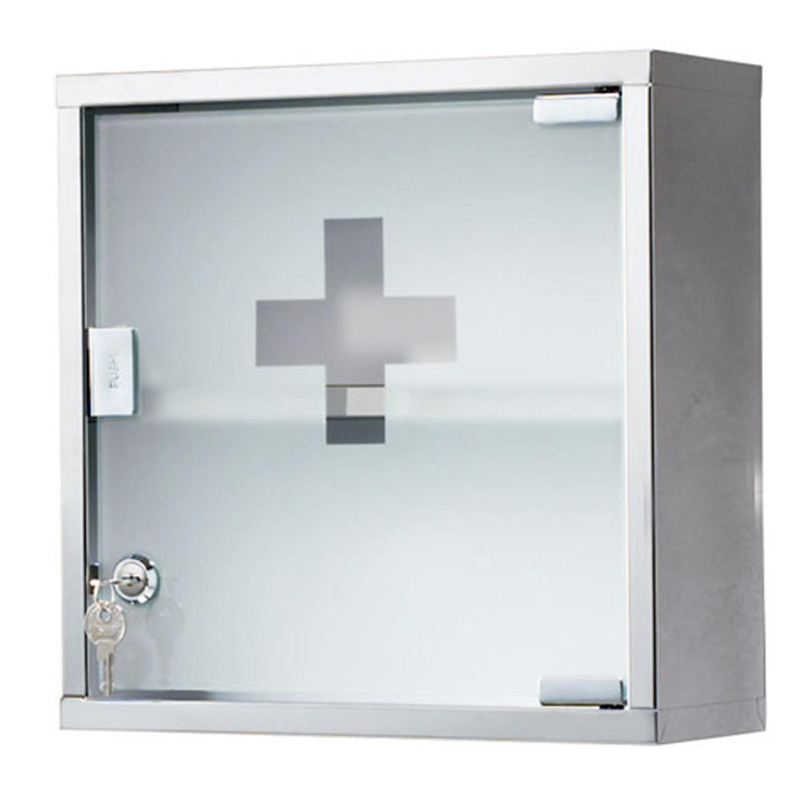 AuraHome® Cassetta di sicurezza per medicinali con serratura, pronto