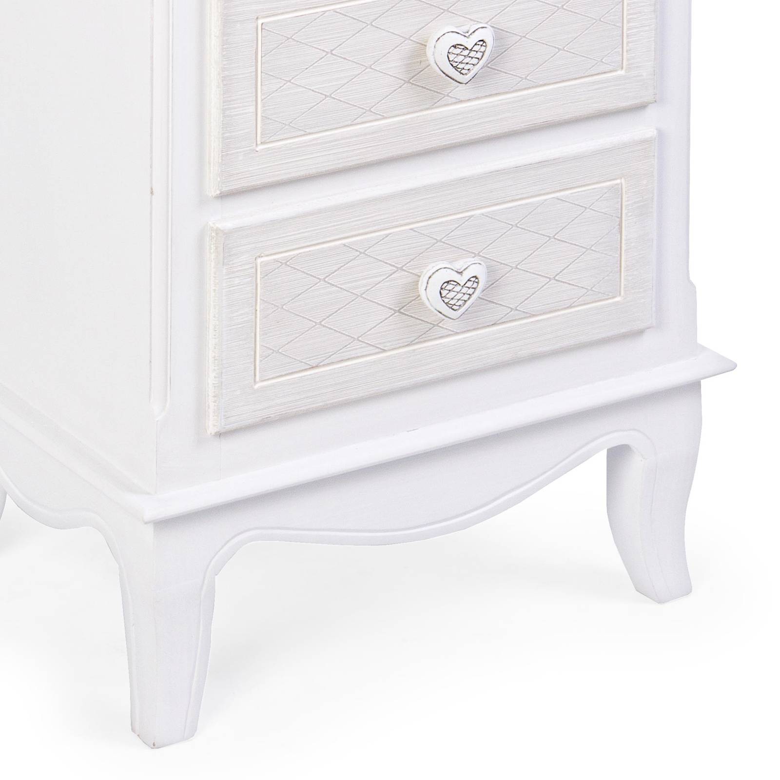 Sedie Bianche Shabby Chic: Cuore