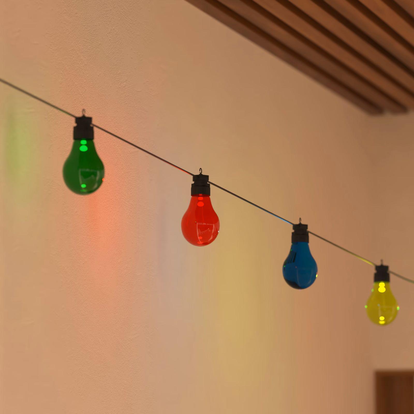 Catena Luminosa LED 1,5 M Con 10 LED, Per Camera Da Letto, A Batteria, Decorazione Unicorno Colorato - 4
