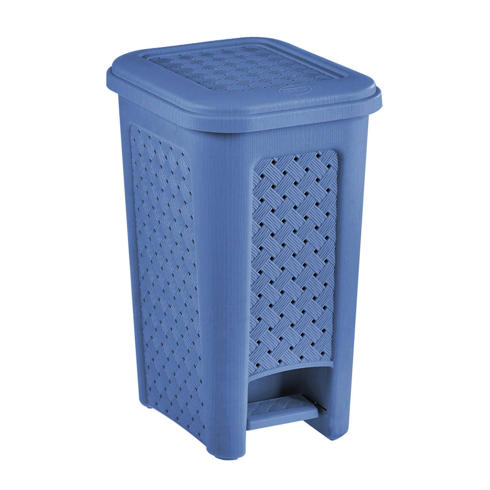 Pattumiera In Plastica Da 20L Con Pedale E Secchio Interno Rimovibile - Design Compatto Per Cucina E Bagno, Colore Neutro