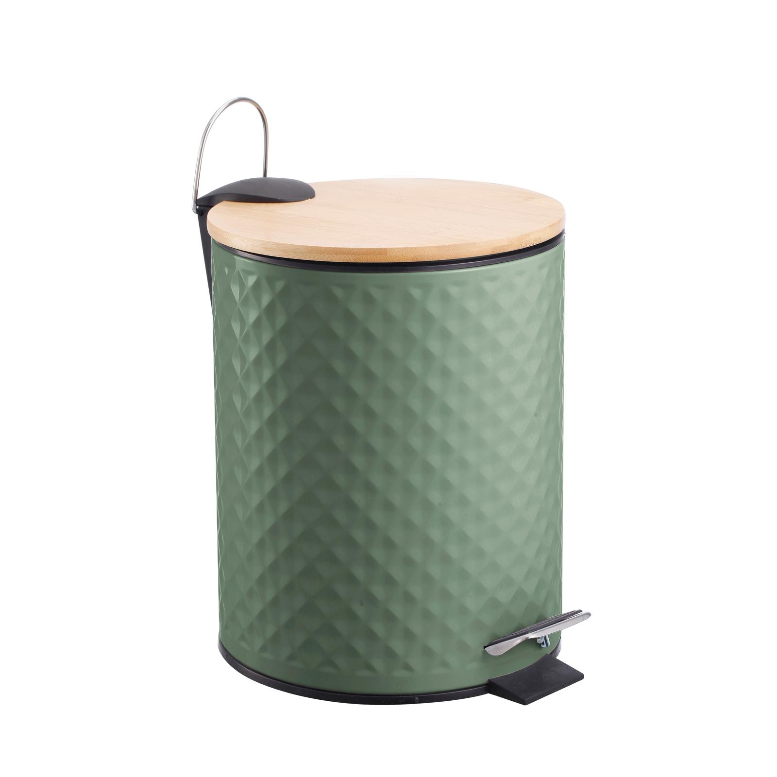 Doppio cestino per i rifiuti 60 L ECOSORT Metallo Verde chiaro
