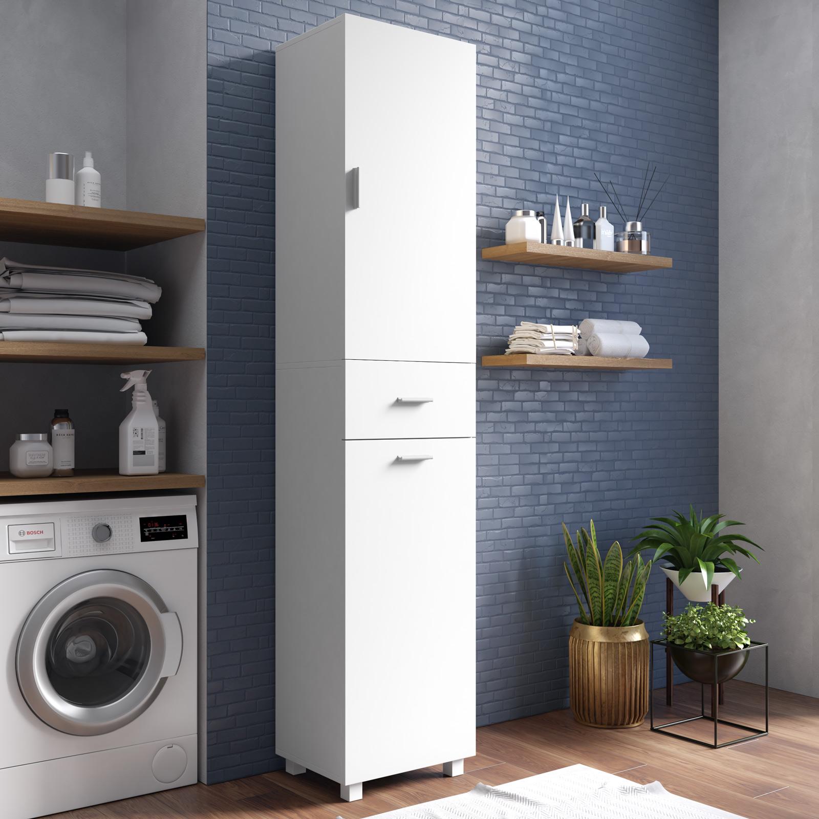 Cesta Portabiancheria 2 Scomparti 89L - Grigio Con Maniglie E Struttura Alluminio - Foto 8