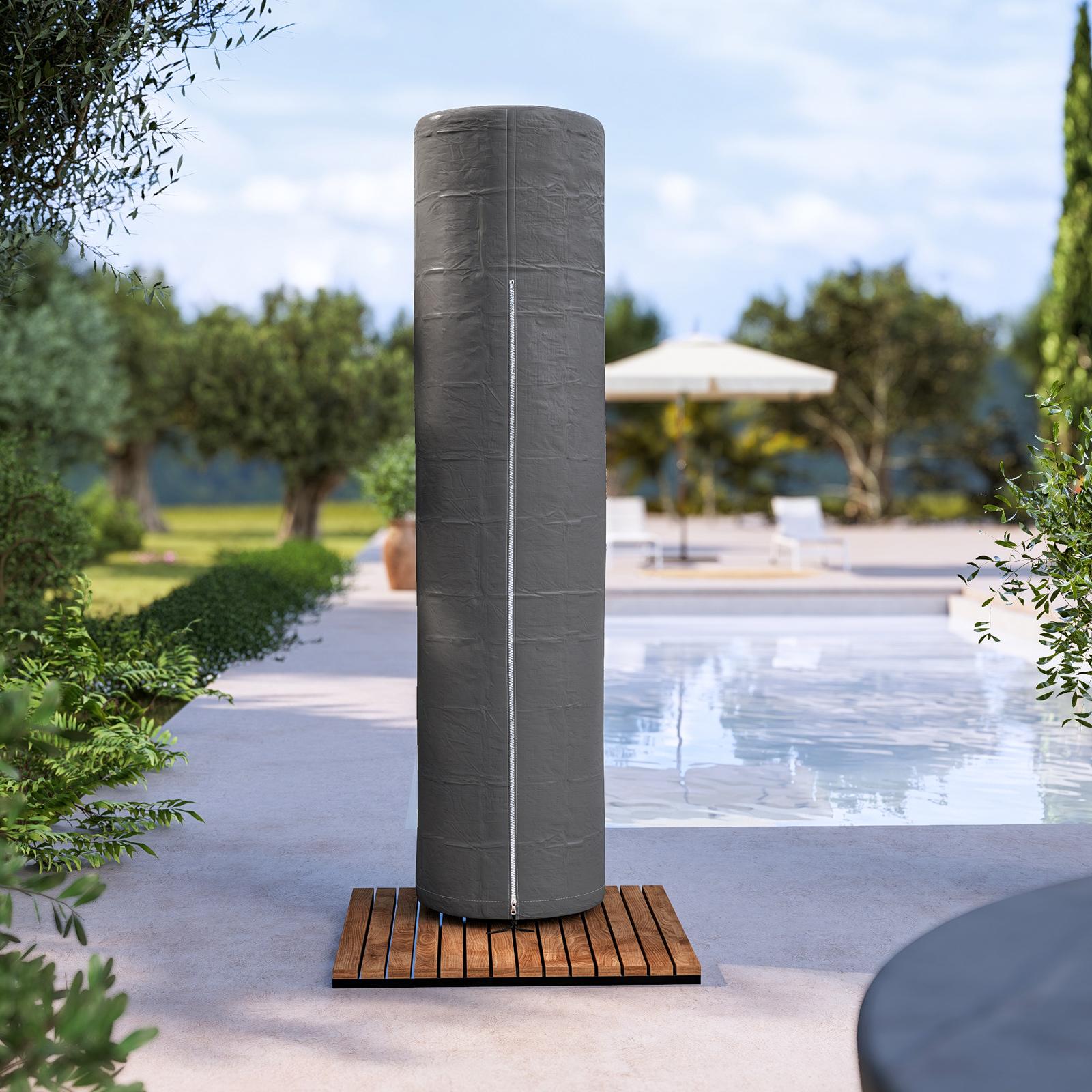 Copertura Per Scarico Aria Esterna VENT SYSTEMS – Diametro 10,2 Cm, In Acciaio Zincato Nero Grafite, Con Guarnizione In Gomma E Antigoccia