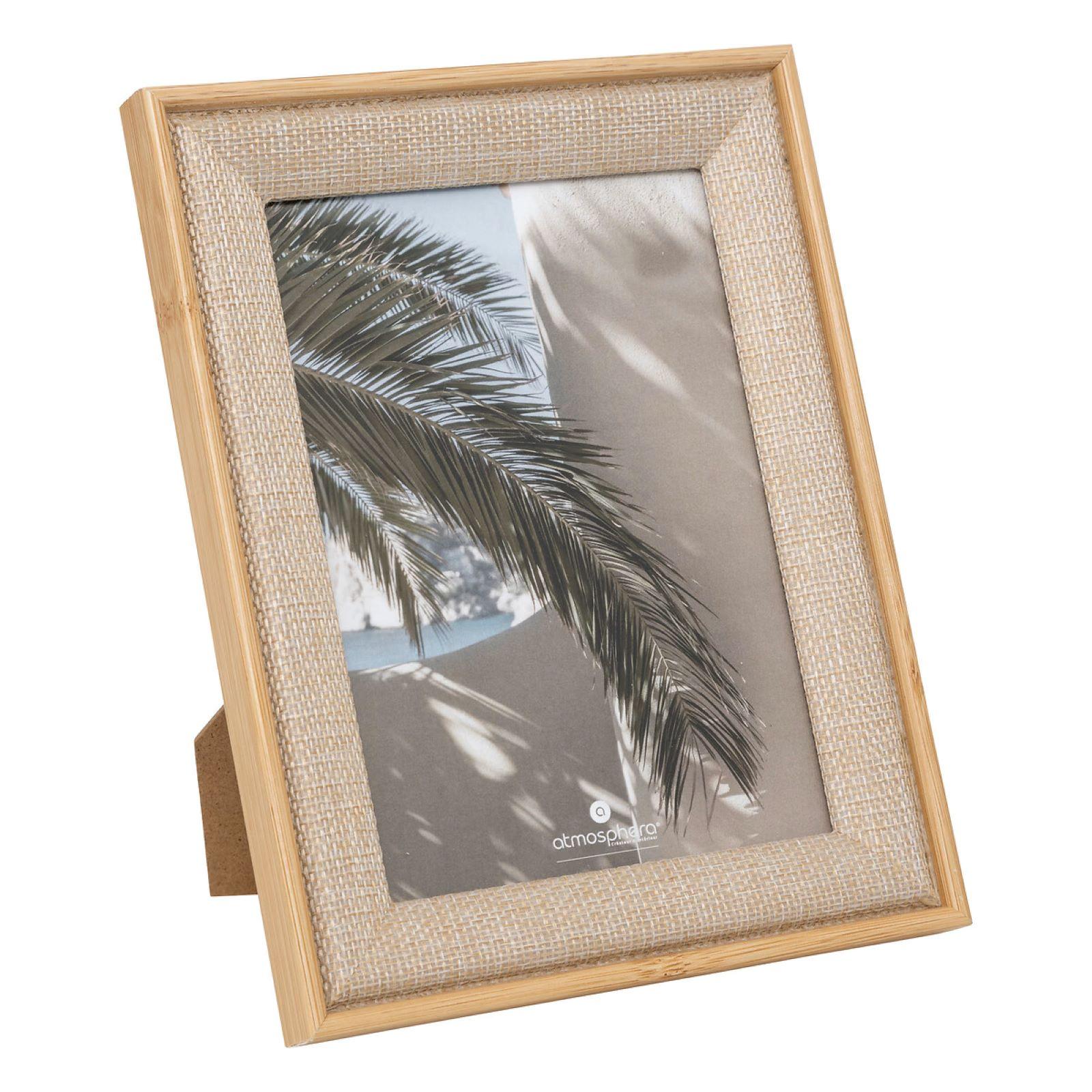 Homeforia Cornice in legno di rovere scuro di alta qualità, 28 x 43 cm, con tappetino da 20 x 30 cm, cornice portafoto in legno naturale per parete, vetro temperato, gancio da