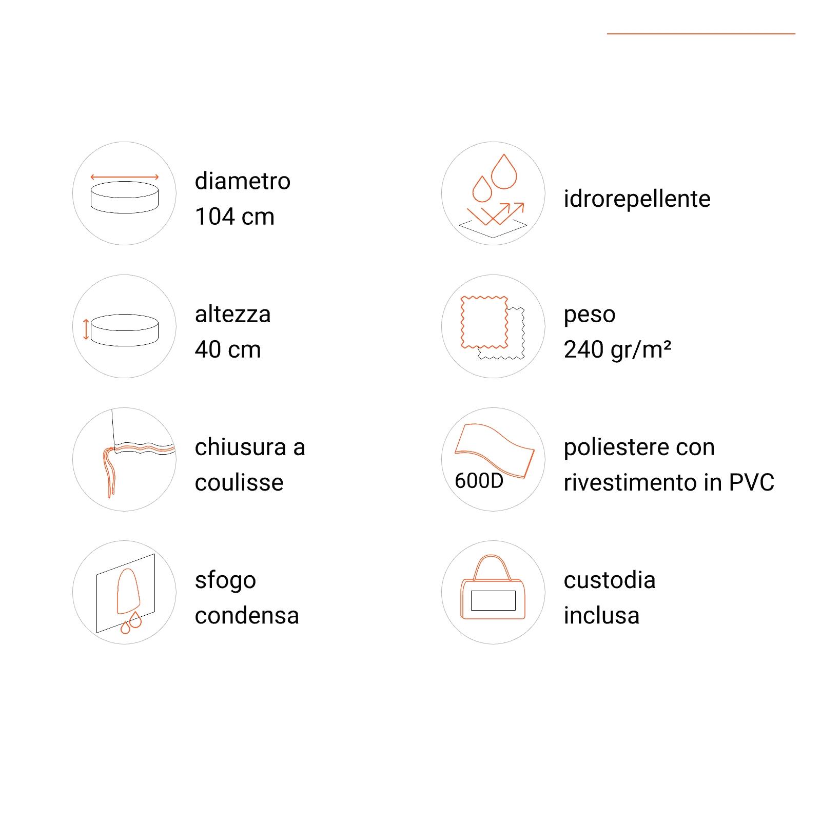 CLISPEED 6 Coperture Antiscivolo Per Gambe Di Trampolino – In Gomma E Acciaio Inox, Stabili E Silenziose