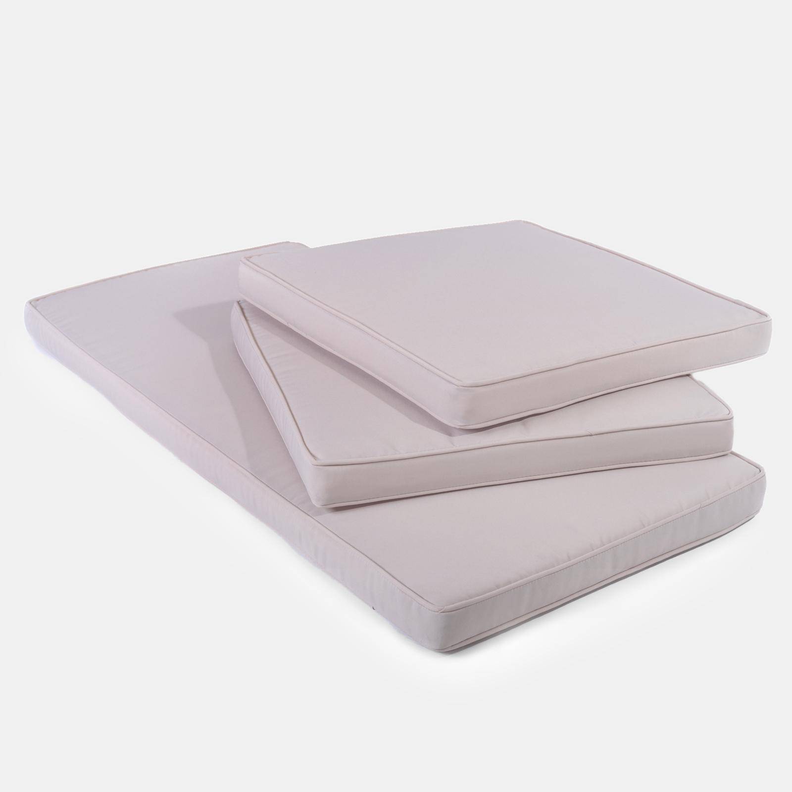 Set Di Ricambio Cuscino E Ombrello Per Sedia Sospesa, Colore Ruggine, Asciugatura Rapida, Impermeabile, Schiuma Alta Densità - 4