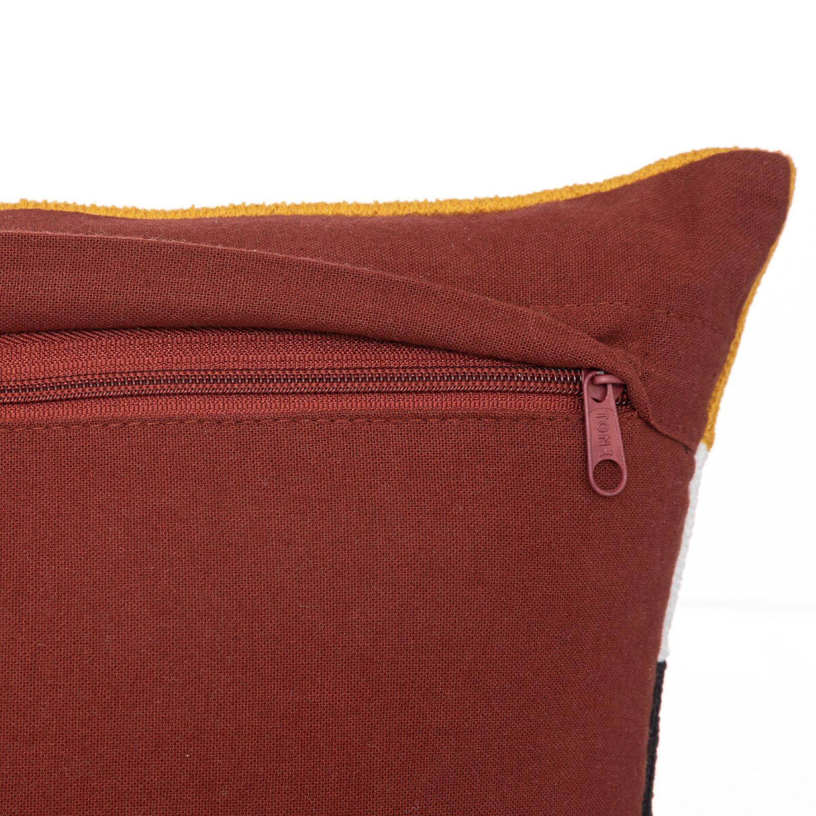 FURBISH Cuscino decorativo fatto a mano, costoso, 22,9 x 38,1 cm, piccolo cuscino ricamato per letto, sedia, divano, decorazione per la casa