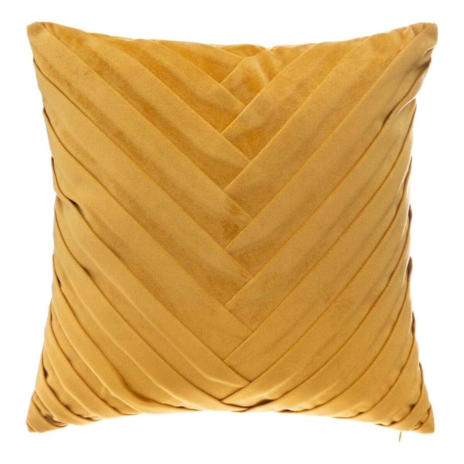 Cuscino Quadrato TODAY 40x40 Cm – Piuma D'Oca E Cotone Con Fodera Rimovibile E Tubazioni – Colore Oro