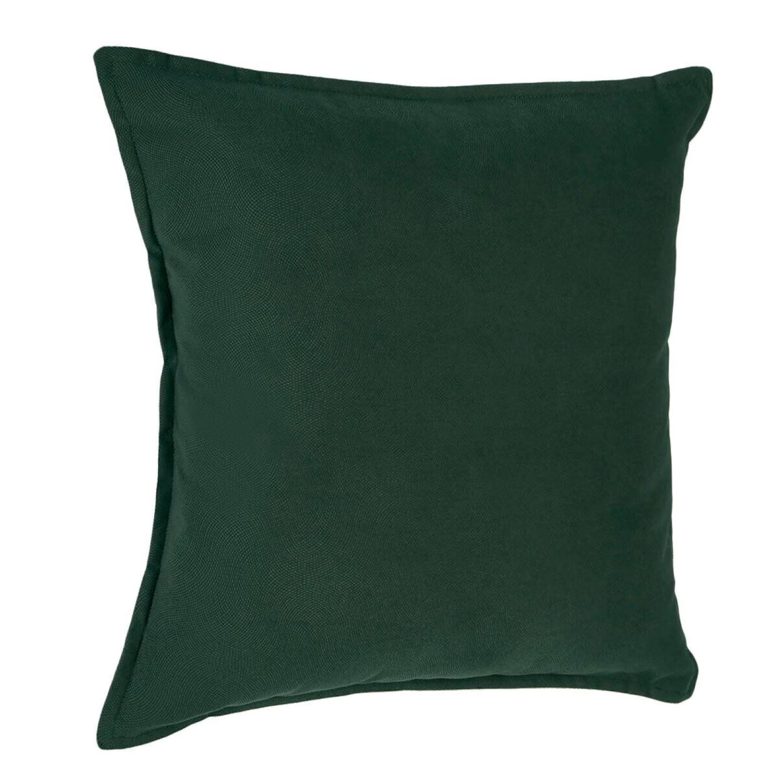 Fodera Per Cuscino In Velluto Verde Salvia The HomeCentric - 45x45 Cm, Con Cerniera, Motivo Floreale Moderno