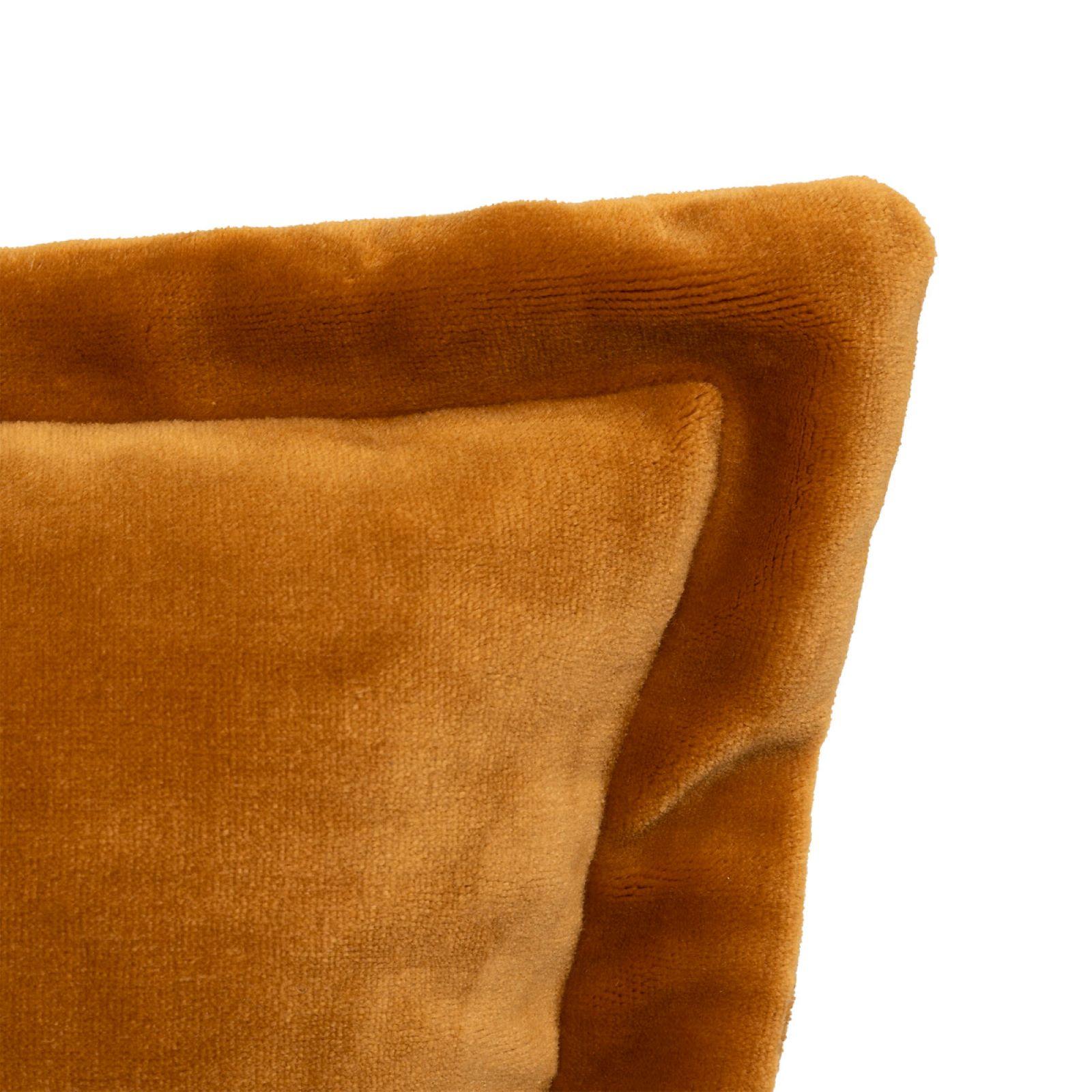 Dreams & Drapes Lodge Cuscino Quadrato 43x43 Cm – Velluto Con Orsi E Fronte In Verde Tè, Imbottito - 3
