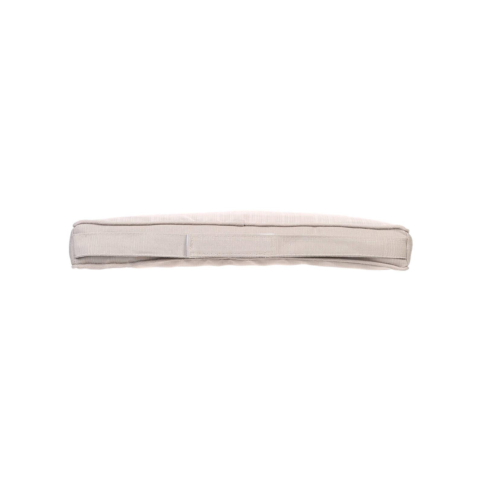 Cuscini per sedie shabby basic - avorio e nocciola