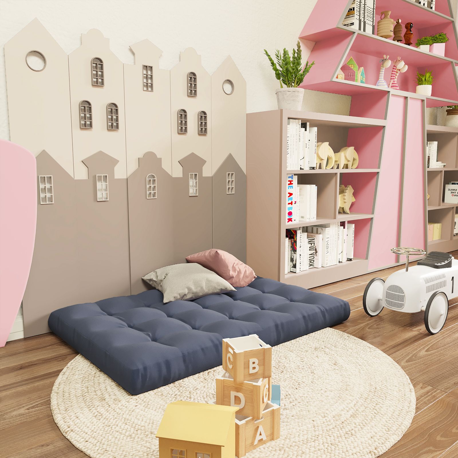 Pouf Salon letto per bambini cuscini per divani per bambini