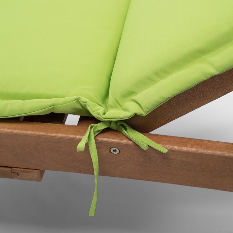 Cuscino sfoderabile 62x185 cm per lettino prendisole in poliestere