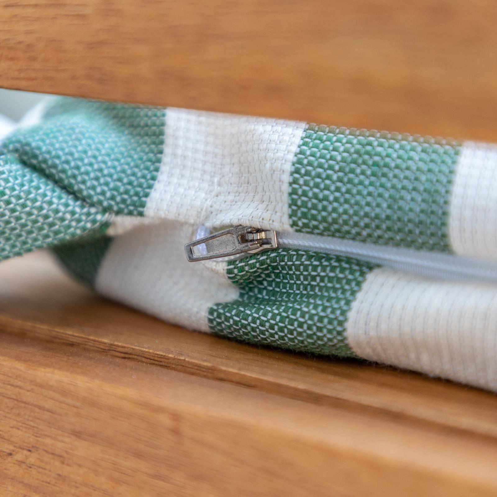 Cuscino Da Banco 120x40x4 Cm - Imbottito, Con Cinghie Di Fissaggio, Per Interni Ed Esterni, Grigio Chiaro - Foto 11