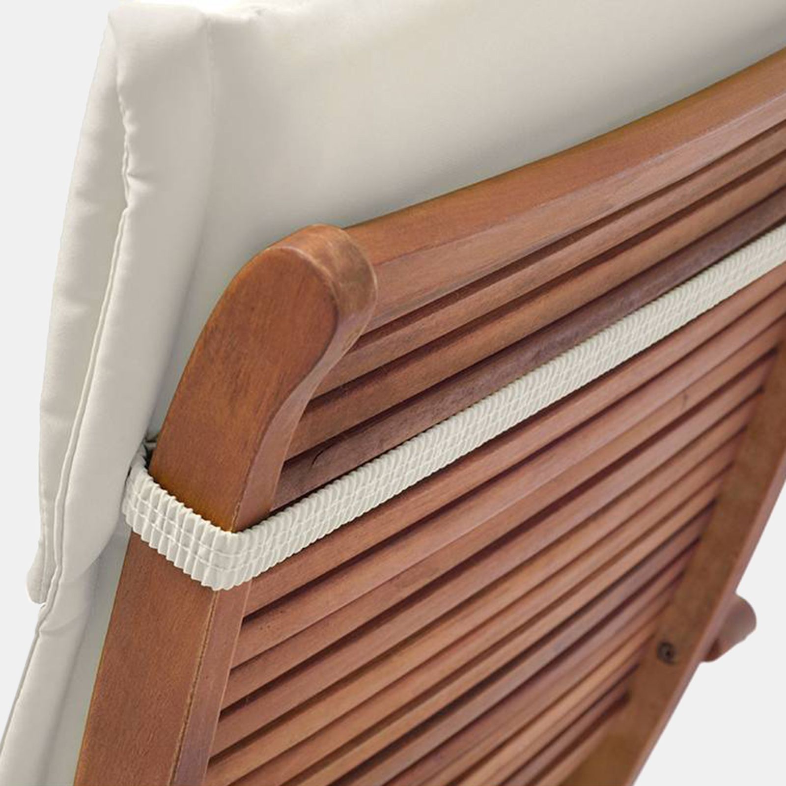 Cuscino Da Sedia In Similpelle Rimovibile Antiscivolo – 140x35 Cm, Spessore 5 Cm, Con Cinghie, Colore Grigio, Per Interno/esterno