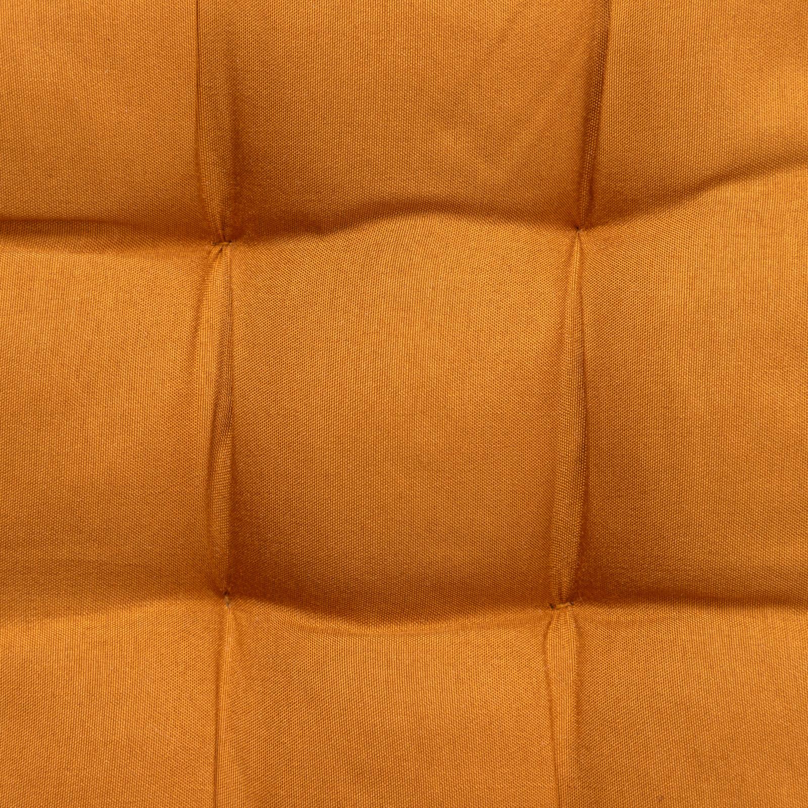 Atout Ciel Cuscino Da Pavimento 60x40 Cm - In Cotone, Con Manico, Giallo Senape - Foto 5