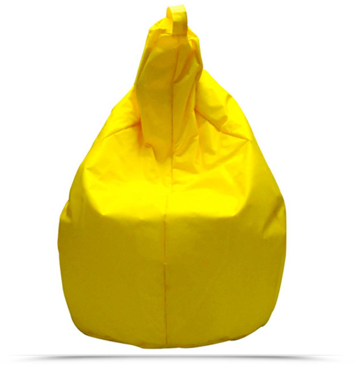 Cuscino gigante giardino moderno giallo per bambini. Pouf sacco XL