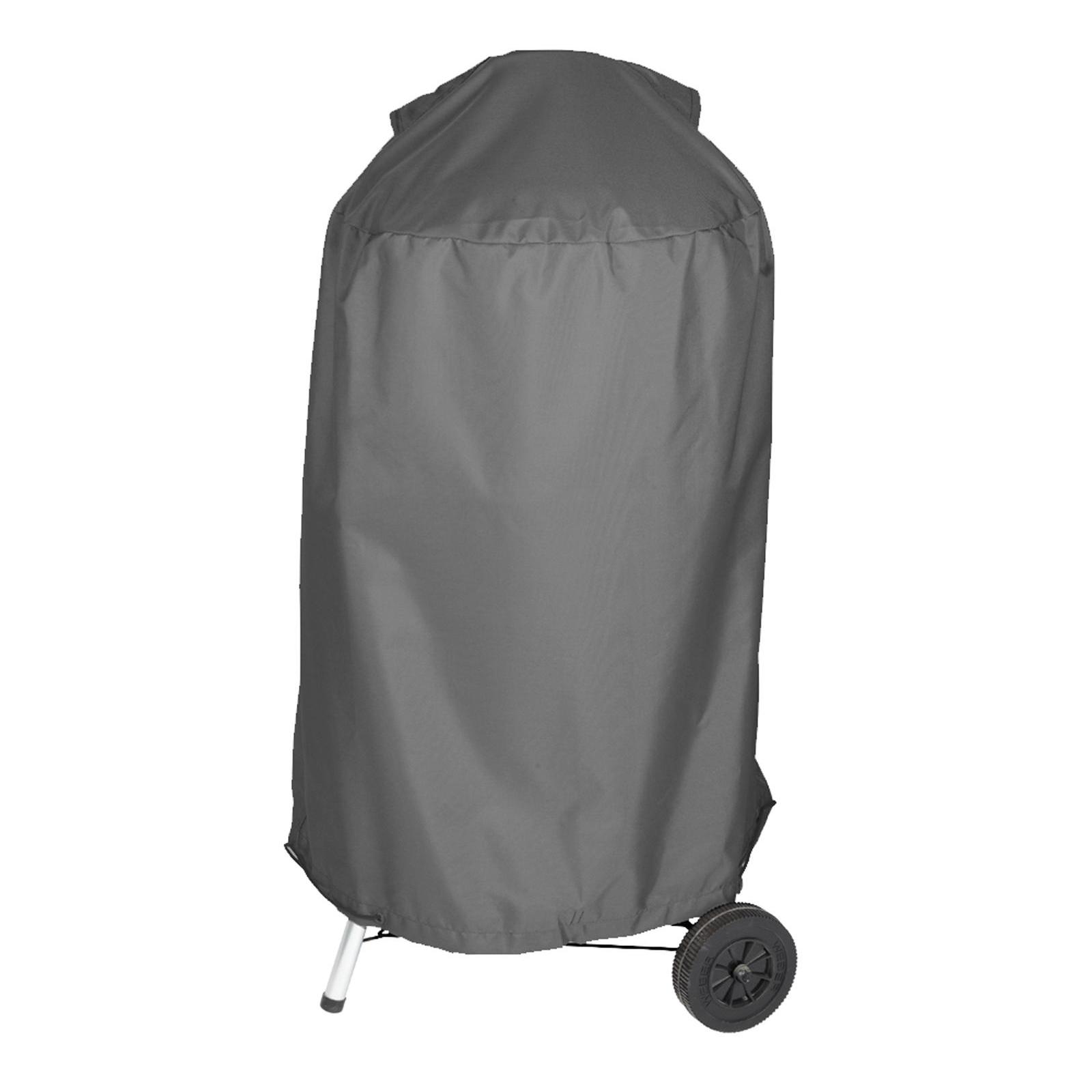 Raweao Copertura Impermeabile Per Barbecue Weber 57 Cm – Tessuto Oxford Nero 70x70 Cm, Con Cinghie, Resistente Alle Intemperie