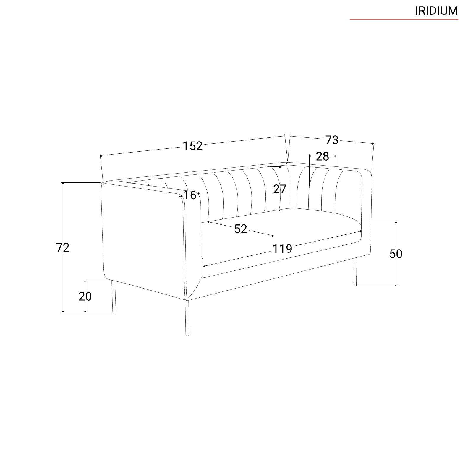 Divano 2 Posti 122x71x76 cm con Cuscini Seduta Imbottita in Tessuto Effetto  Velluto Grigio – acquista su Giordano Shop