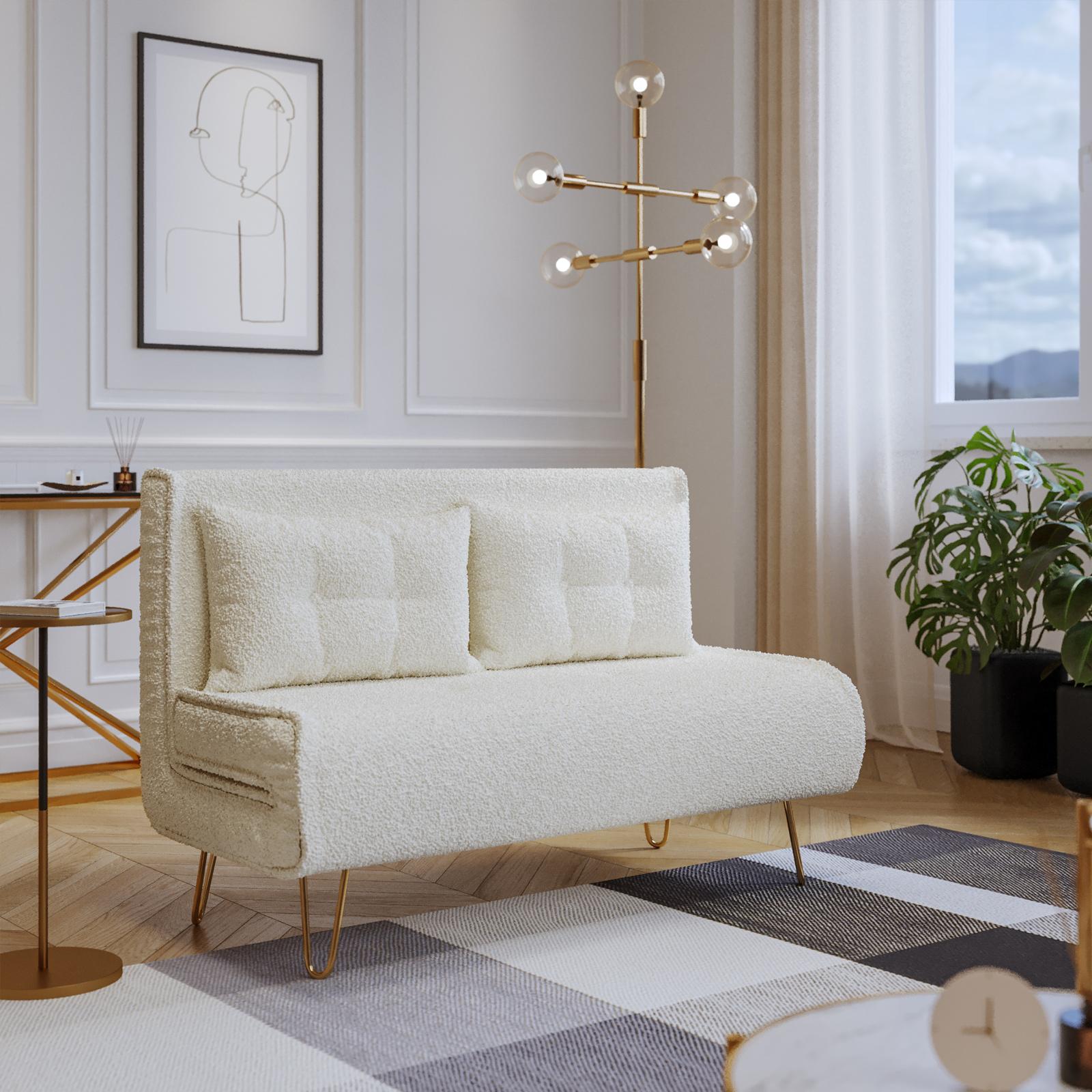 Deghi Shop Divano Letto Posti Tessuto Divano Letto Poltronesofà