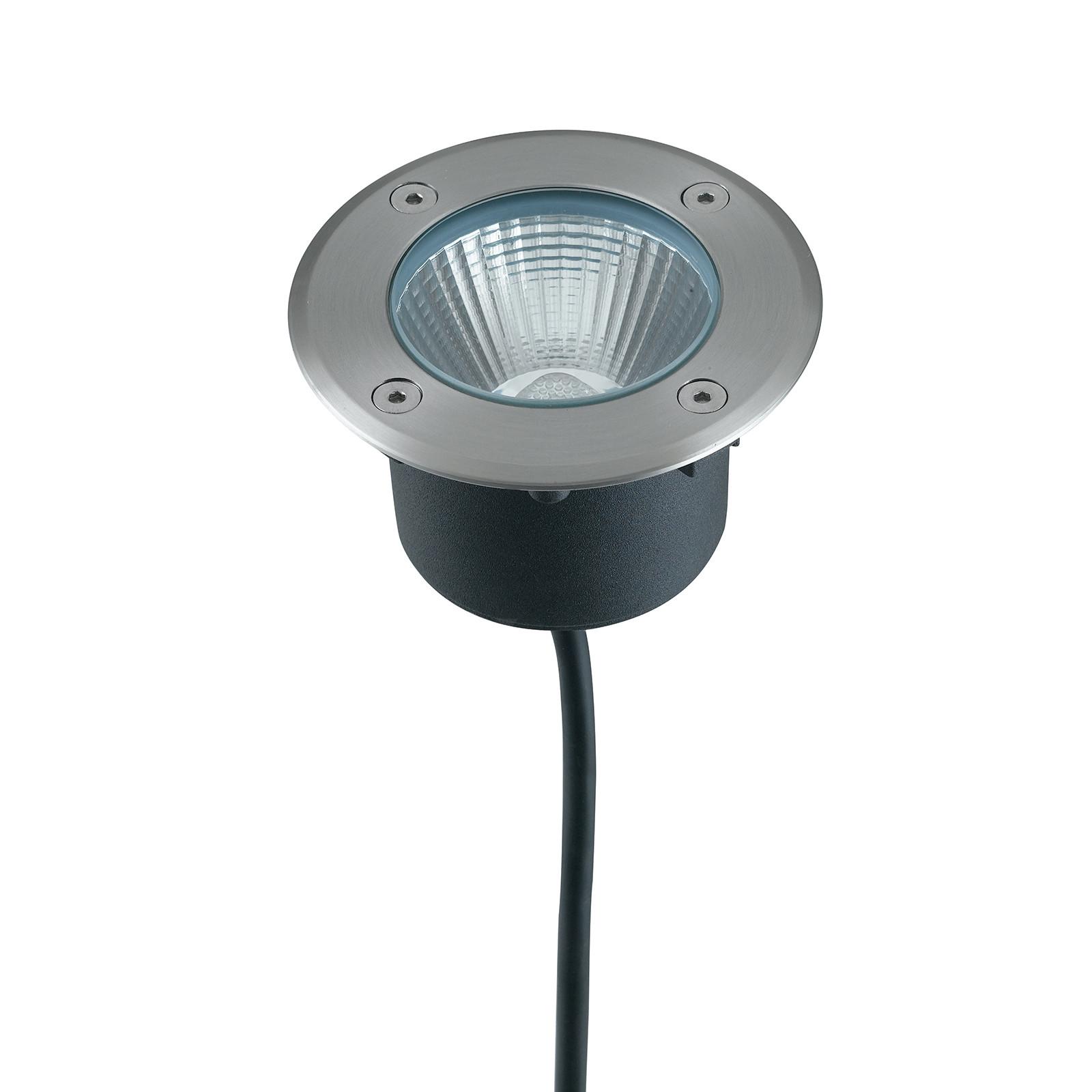 SunTop 4 Pezzi Lampada Solare Da Terra Per Giardino,8 LEDs Luce Sepolta Solare LED Lampade