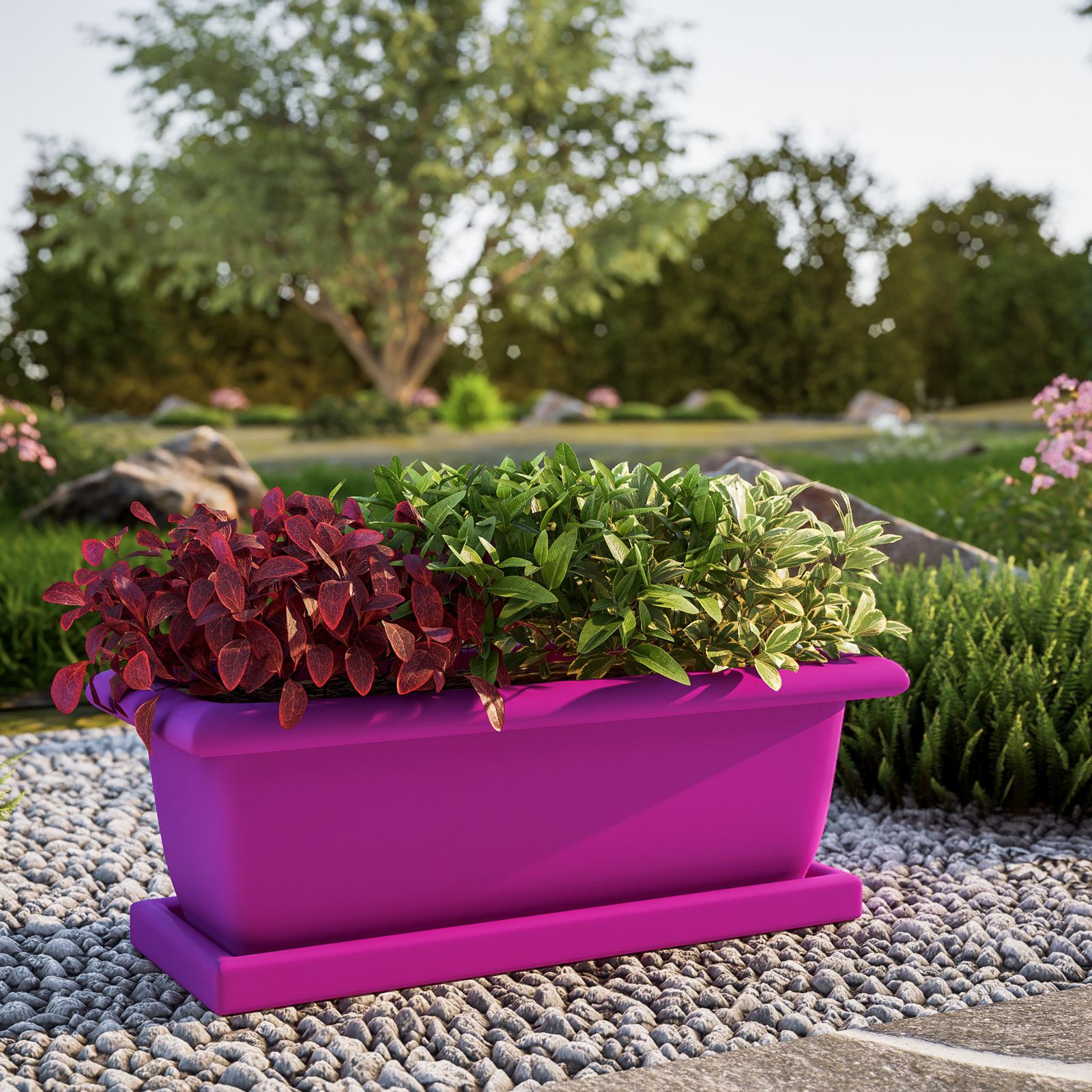 Fioriera Circolare Tonda In Cemento Calcestruzzo Per Esterno - Colore - Foto 4