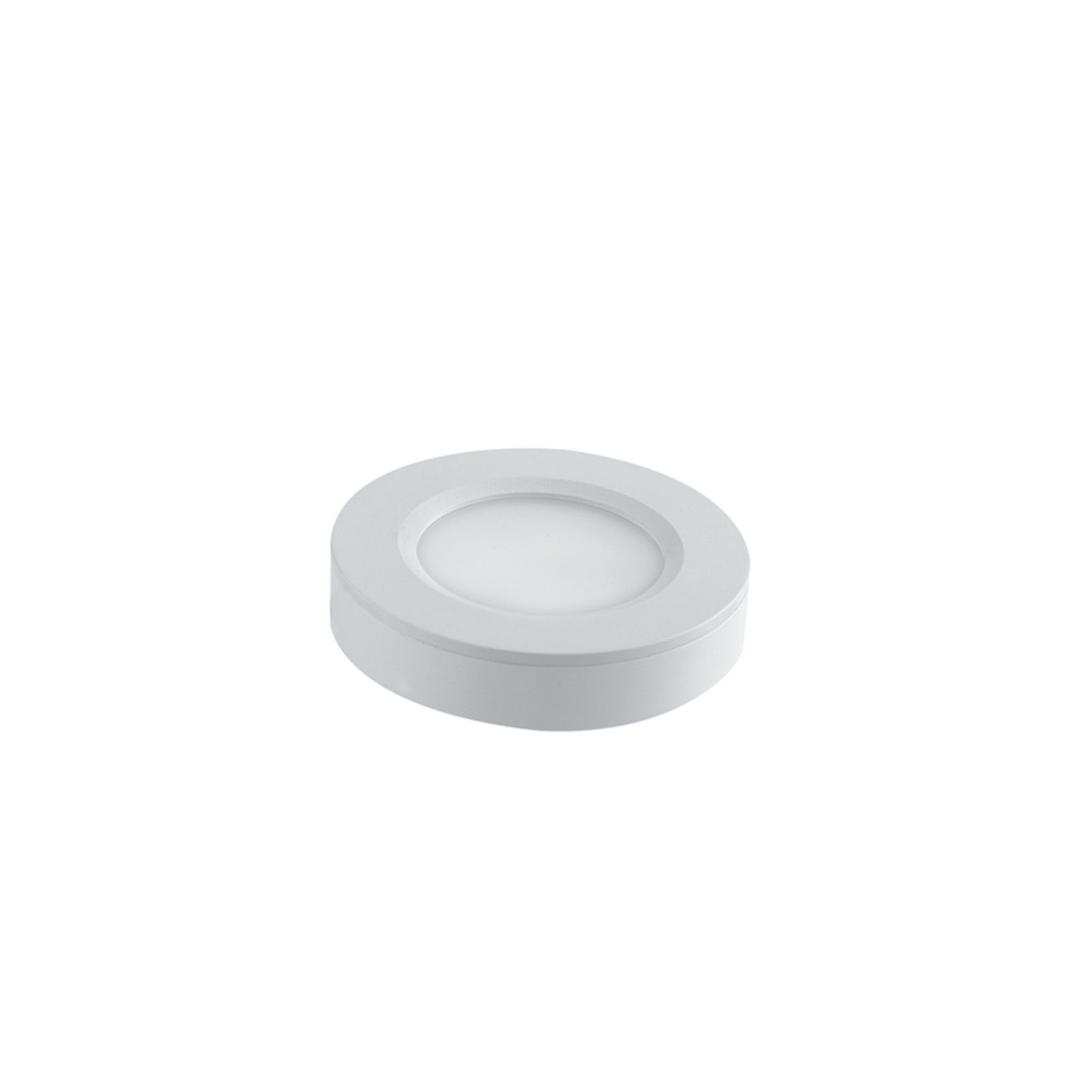 Luce LED Sottopensile 3W 12V DC con Connettore Rapido Bianco Naturale 4000K  55 mm120º