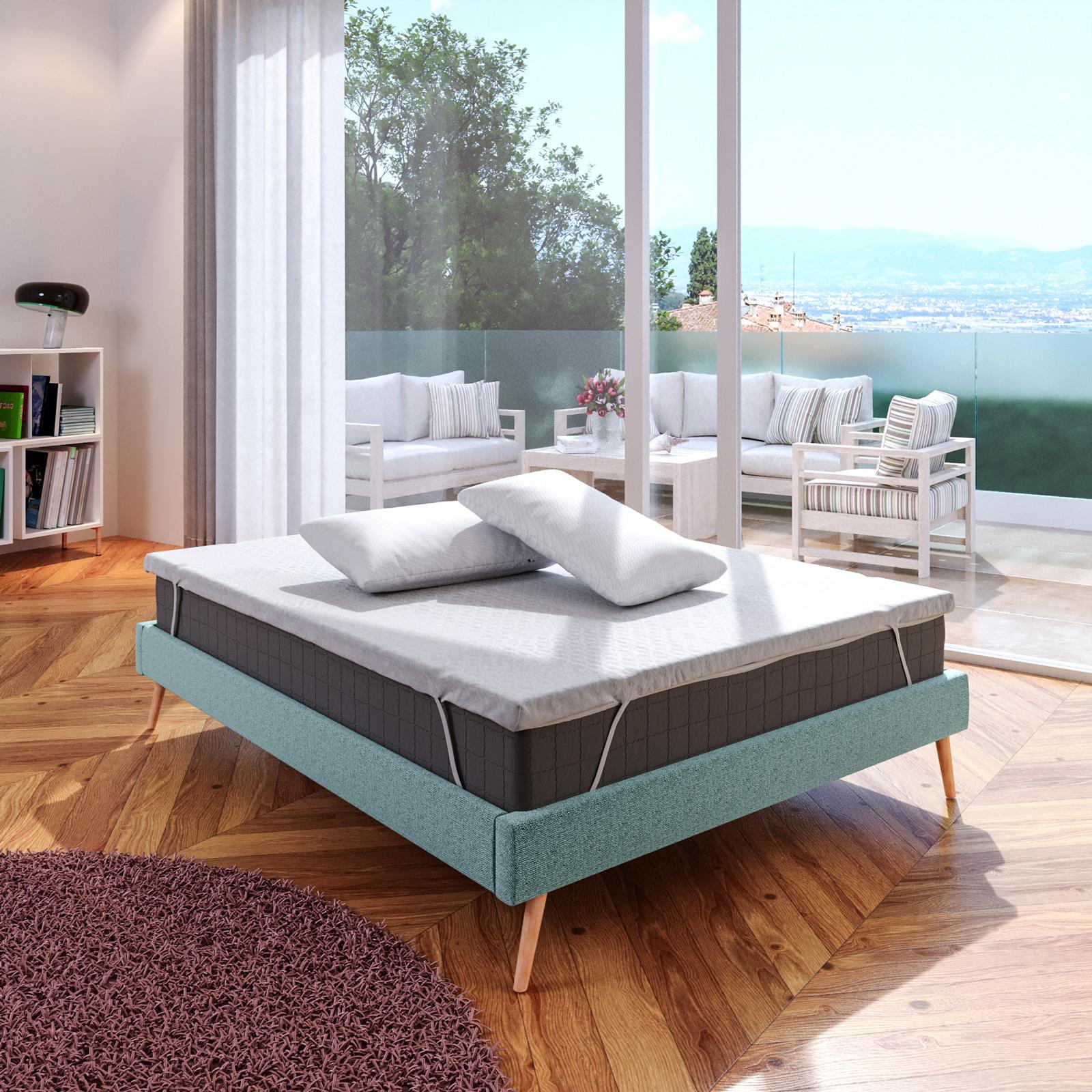 Akkialla Set Biancheria Letto Singolo 2 Pezzi – Trapunta Leggera Verde Salvia Con Motivo Monete – Morbida Microfibra Per Tutte Le Stagioni