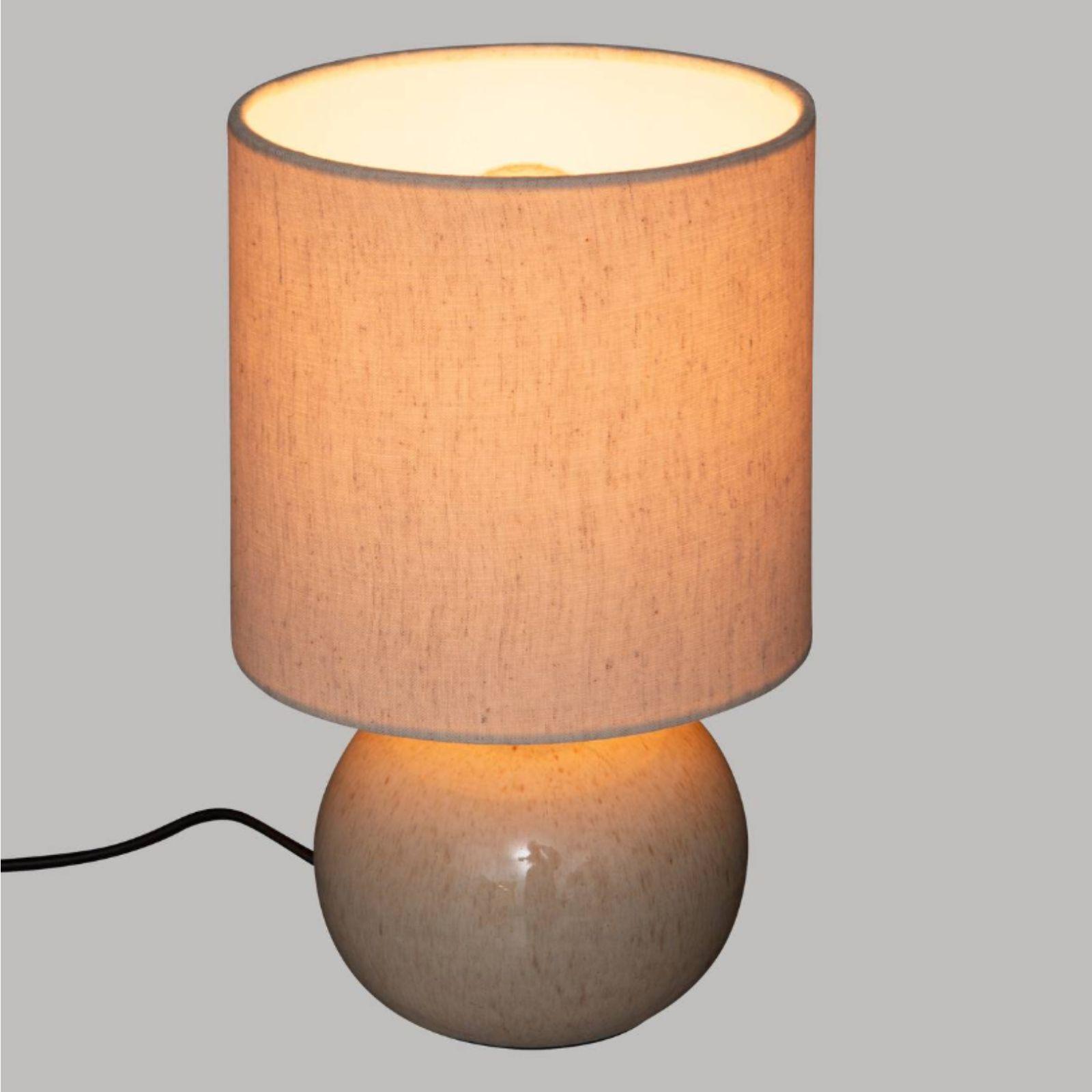 Lampada da tavolo comodno Traforata Banca Handmade Le Ceramche del