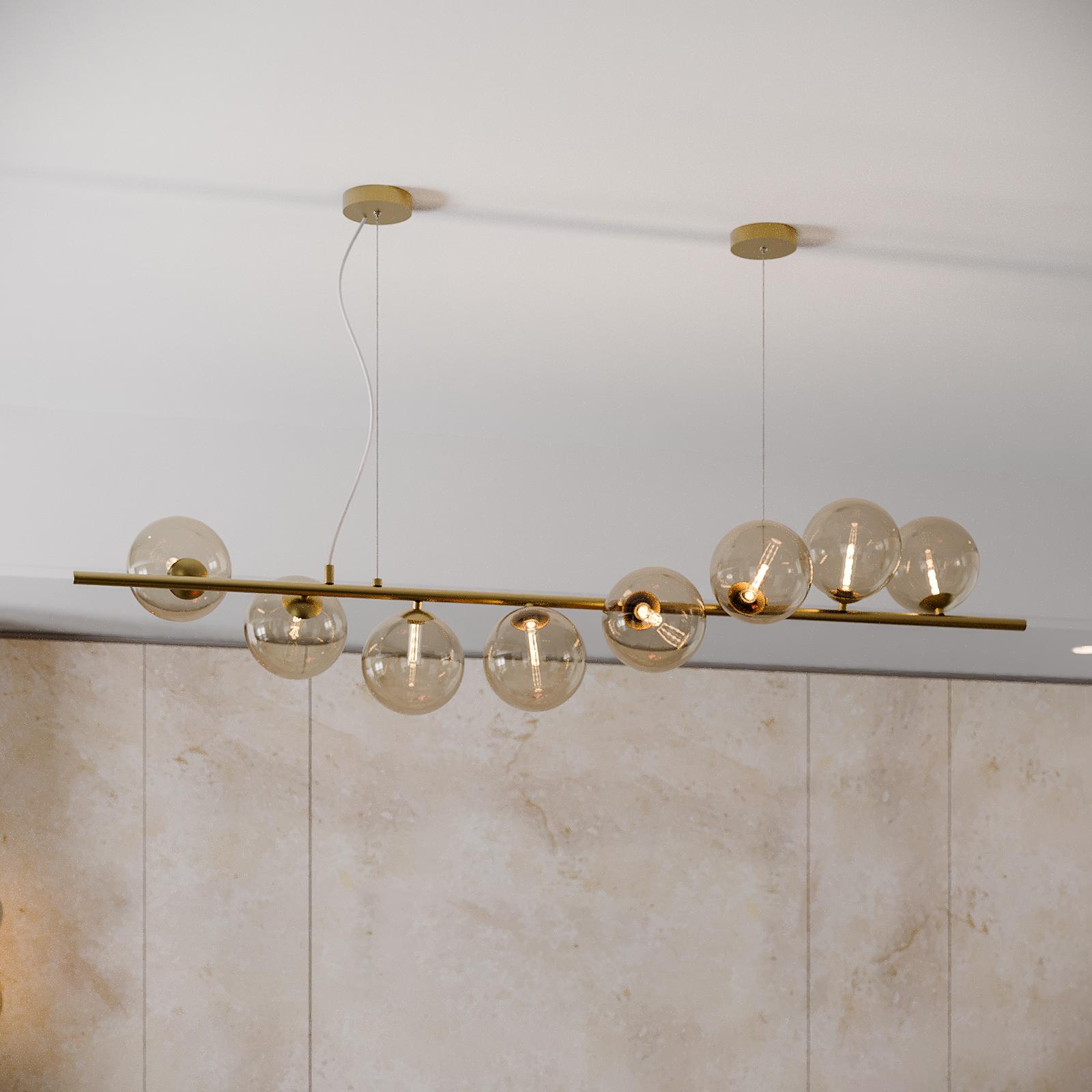 SPI Home Meduse In Vetro Artistico Dorate - Decorazione Da 6,5 Pollici Per Interni