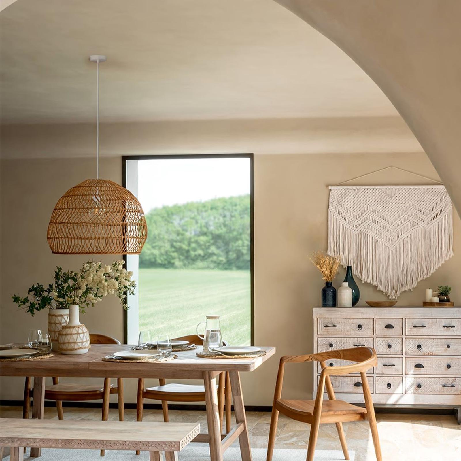 Sospensione in rattan Zao - Selezione Decorativa/La nostra selezione per l'illuminazione