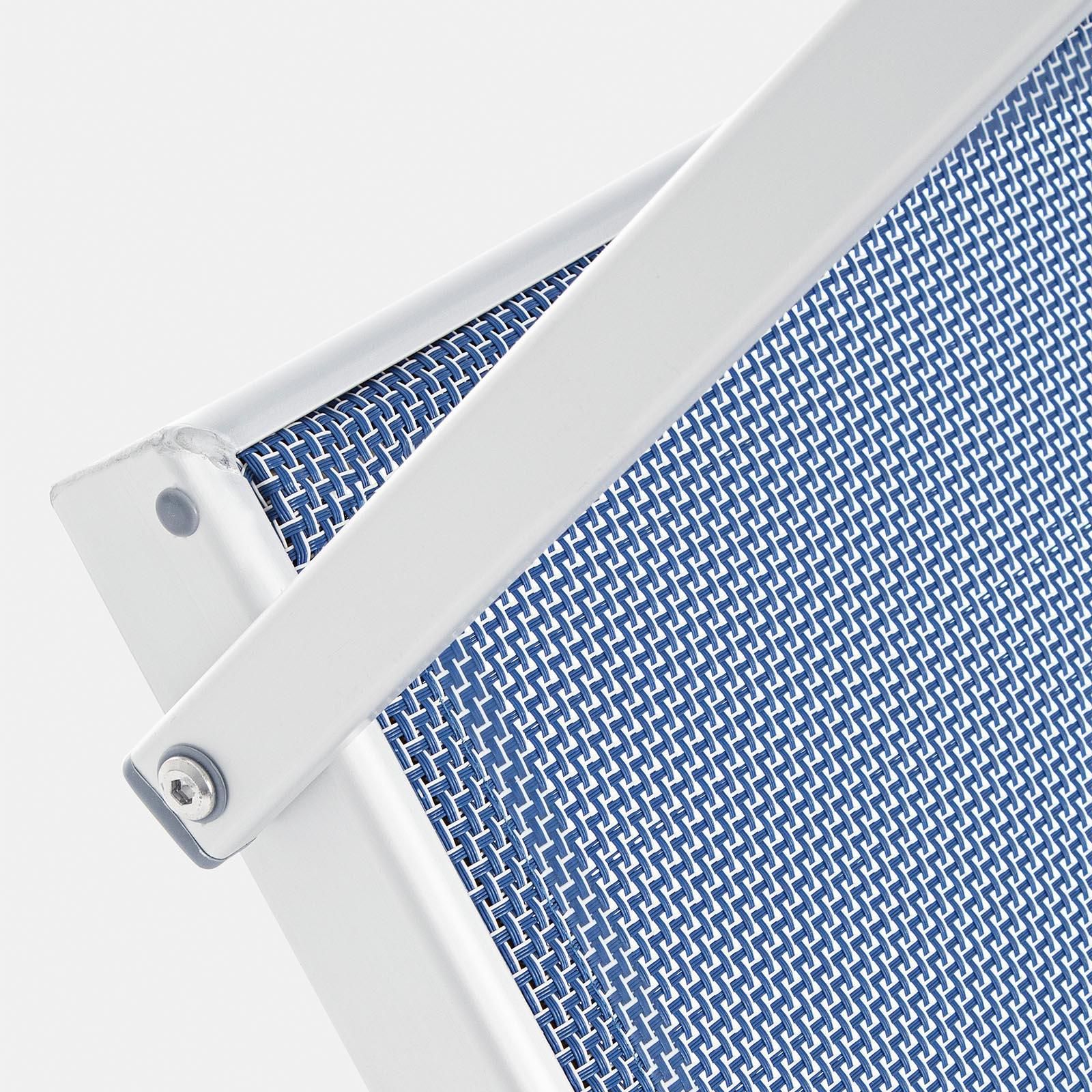 Lettino Prendisole Pieghevole da Giardino 60x170x76 cm in Alluminio e  Textilene Blu – acquista su Giordano Shop