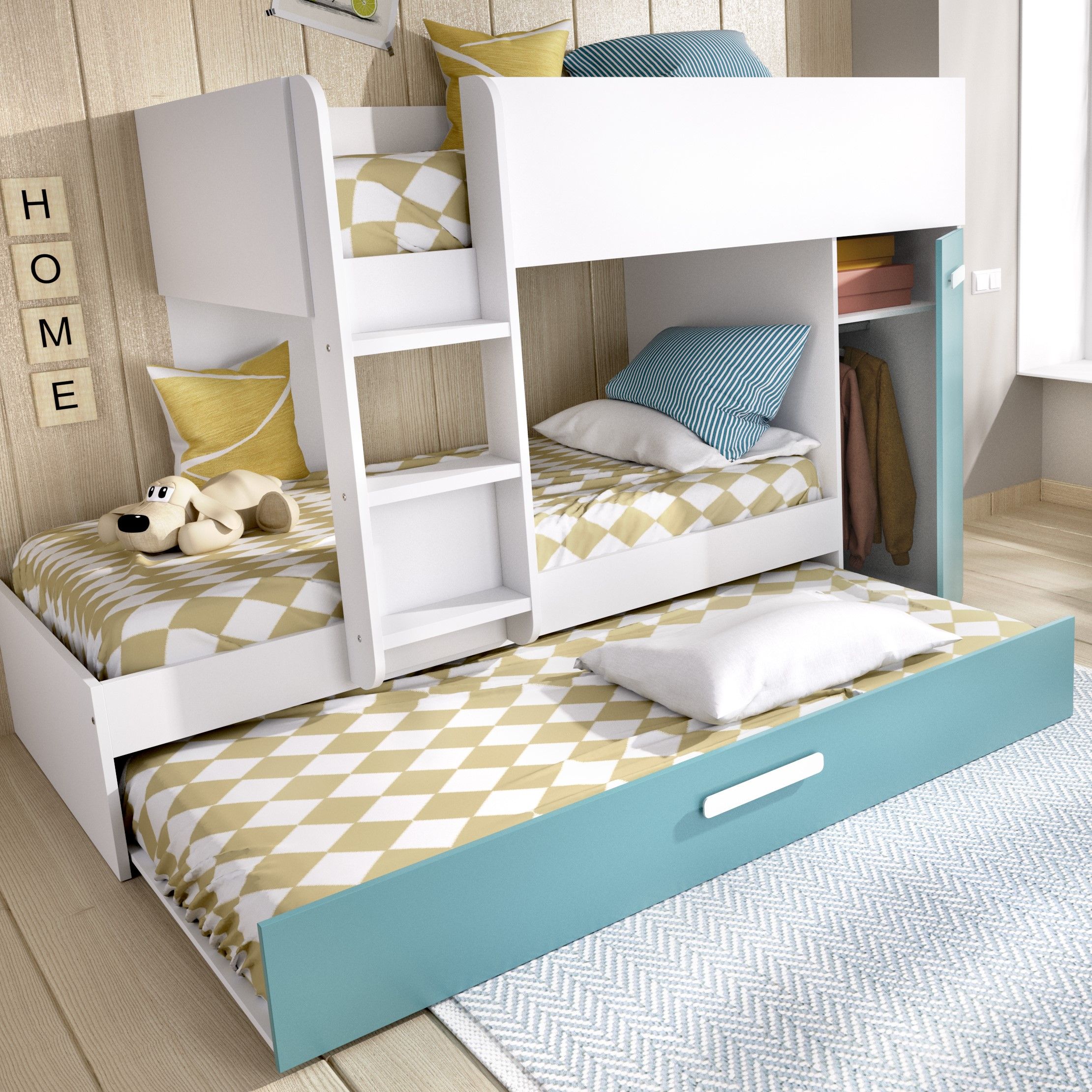 Letto Castello Scrivania Posti Letto A Castello Posti Con Cassetti