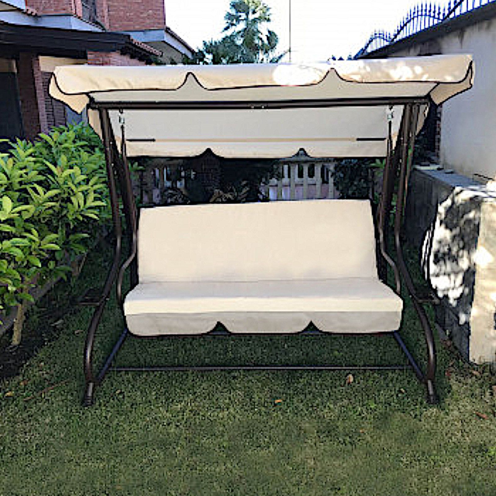 Tavolino Laterale A Forma Di C In Metallo - Per Divano O Letto, Oro, 40x20x50 Cm, Senza Montaggio