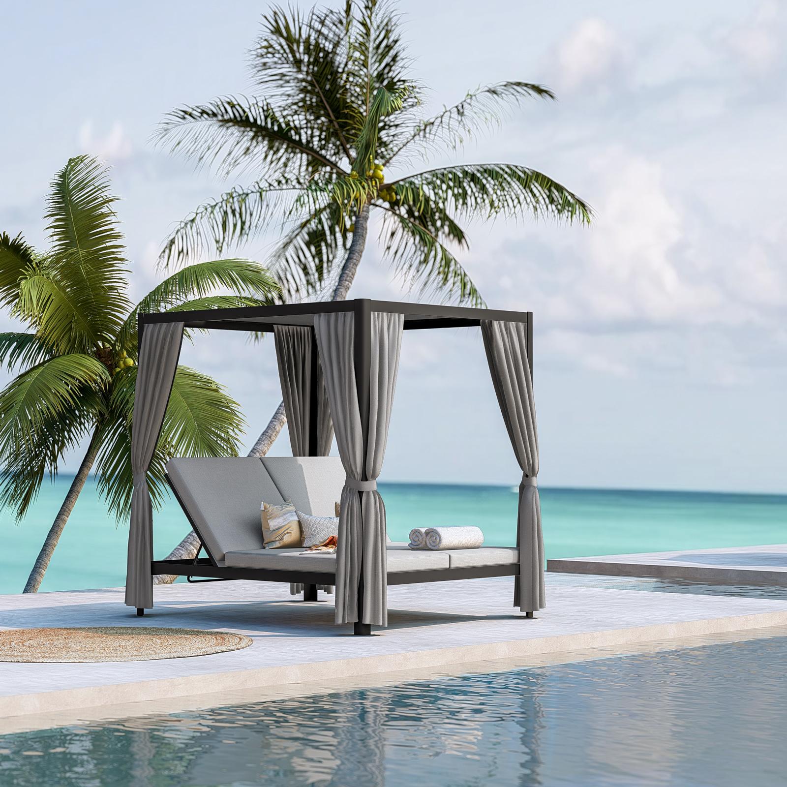 Letti Rotondi Baldacchino Da Giardino Letto Baldacchino Da