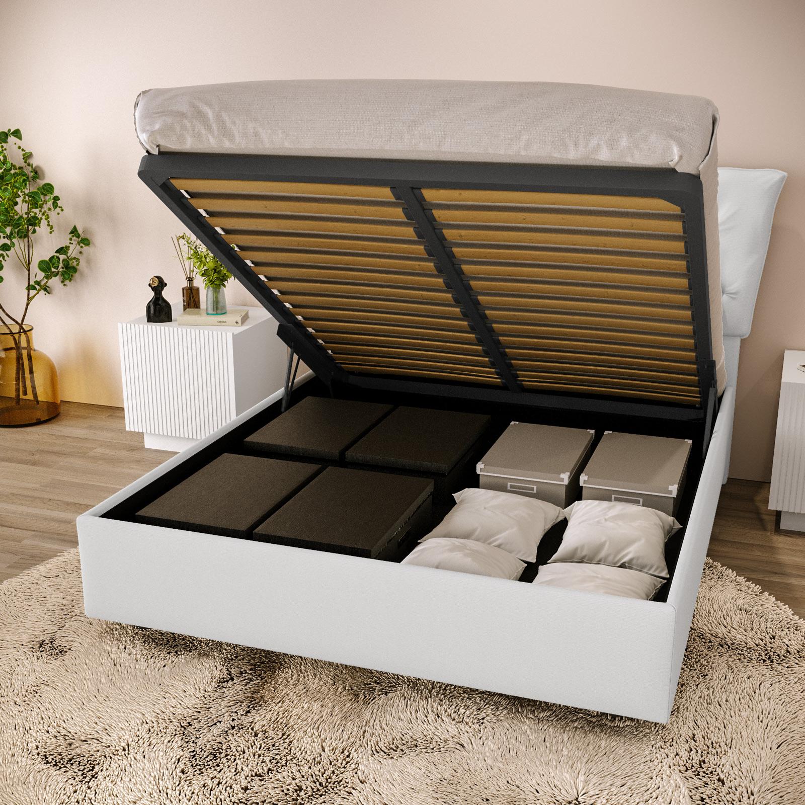 Letto Matrimoniale Brimnes Ikea Brimnes Letto Contenitore In