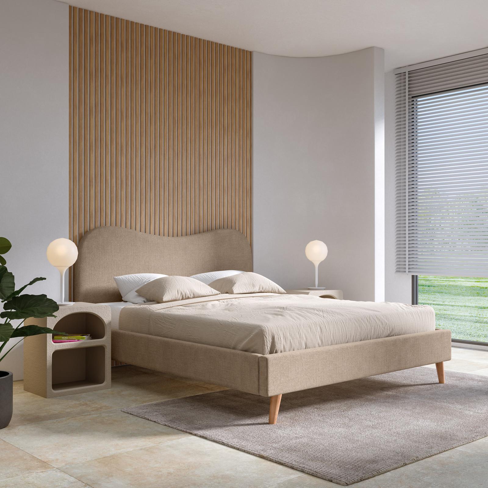 Rivestimento Letto Matrimoniale Copertura Letto Flou Nathalie