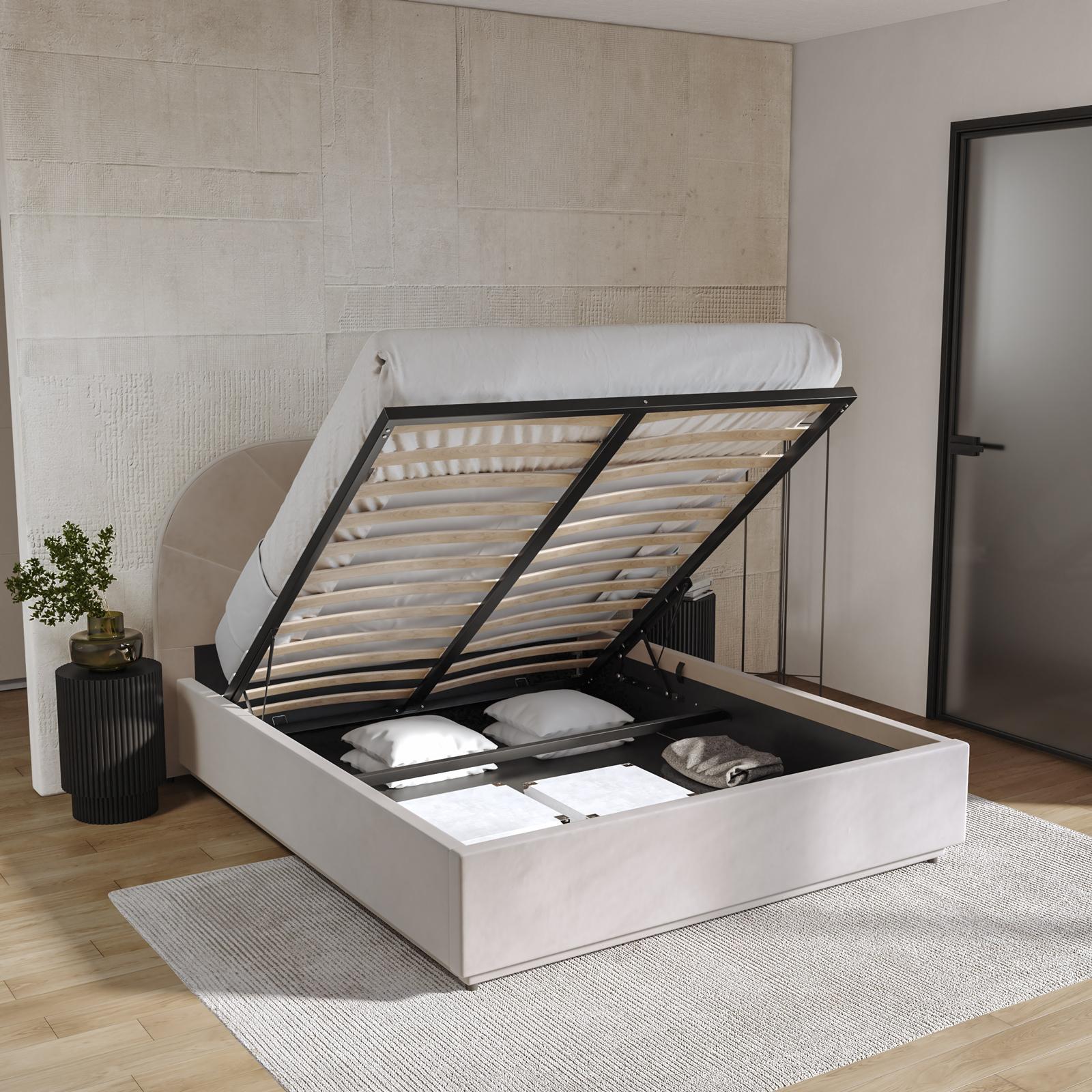 Mondo Convenienza Letto Matrimoniale A Cassettone Usato