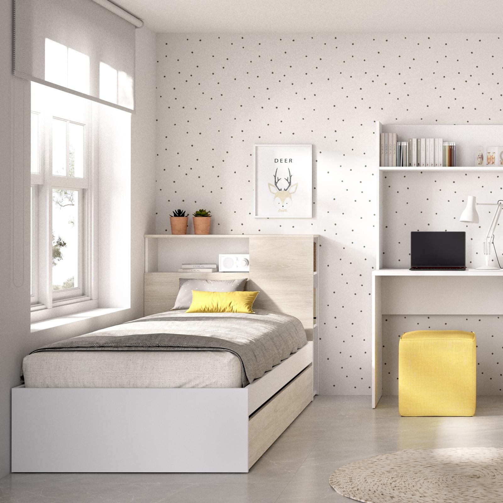 Testiera Letti Singoli Disposti Ad Angolo Letto Singolo Con