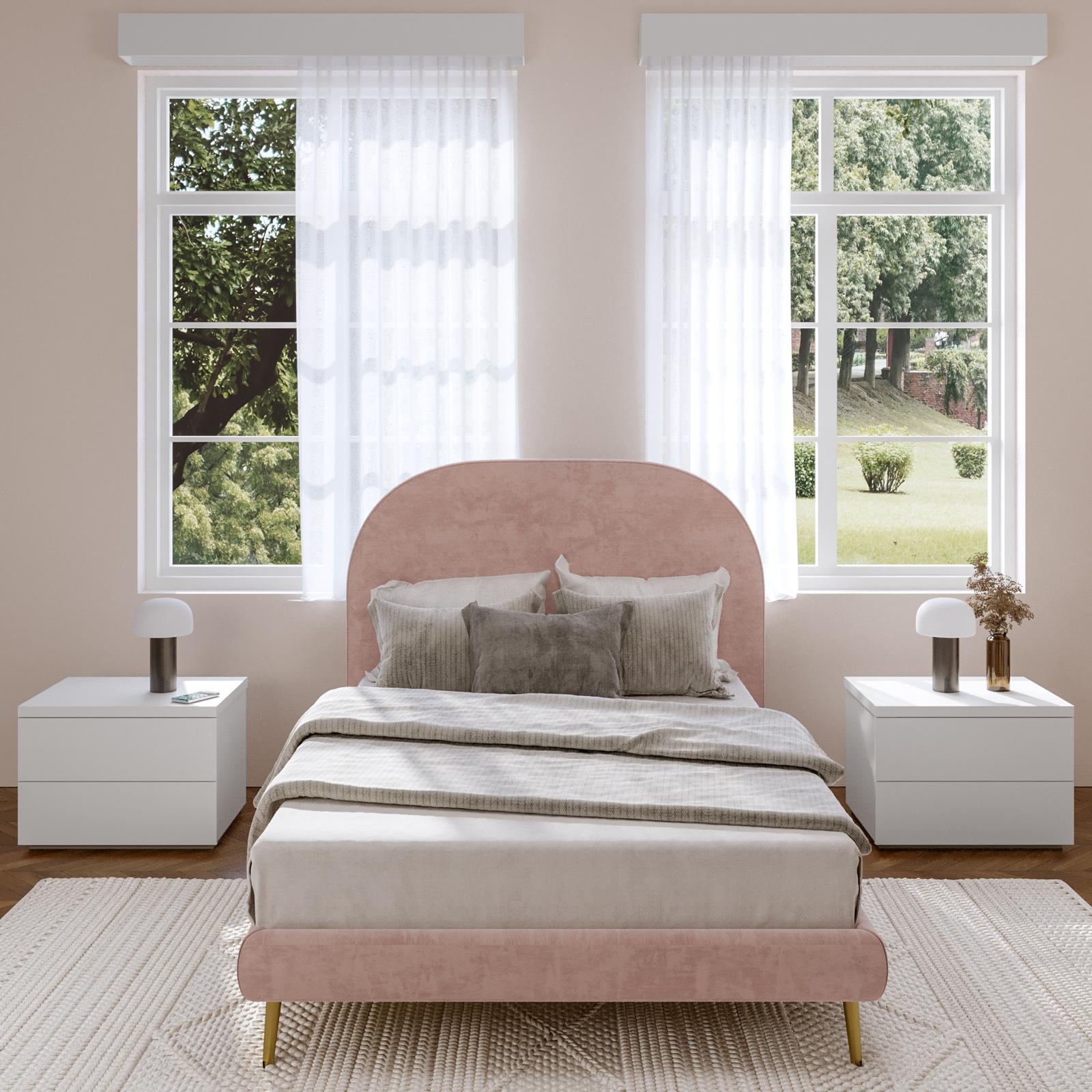 Testiera Letto Lucilla Una Piazza E Mezza Letto Contenitore