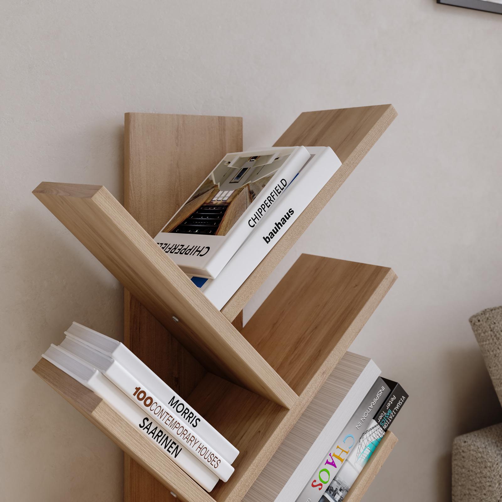 Libreria a parete Domus in legno con ripiani, B&B Italia